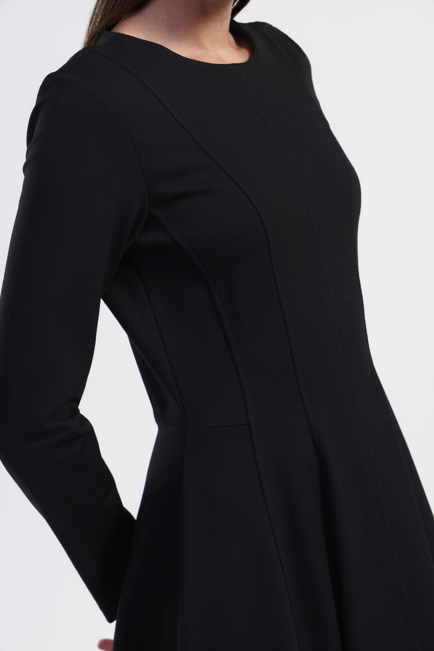 Vestito Midi Con Maniche Lunghe Dixie