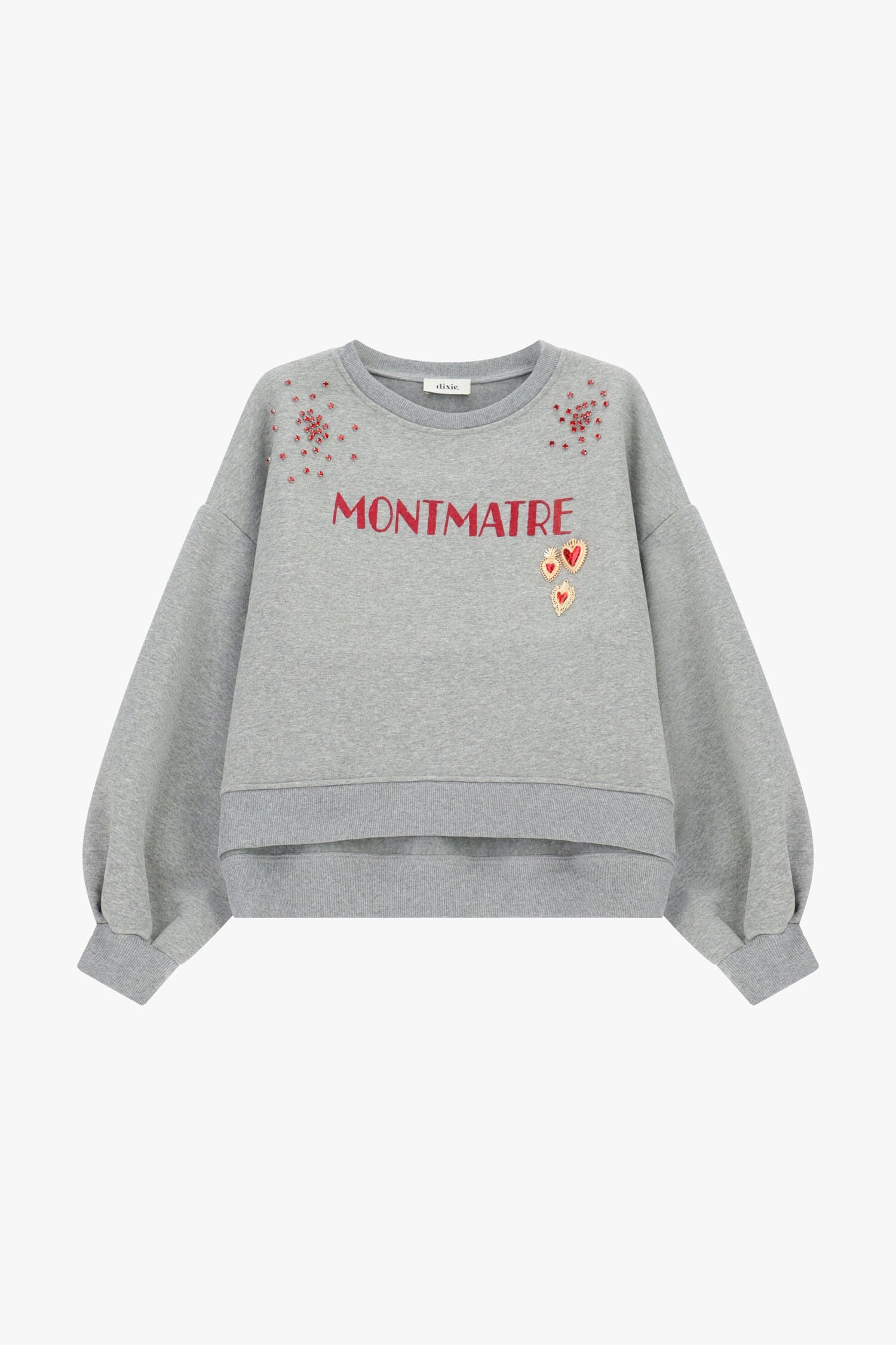 Sweatshirt Print Montmartre Crew Neck Dixie