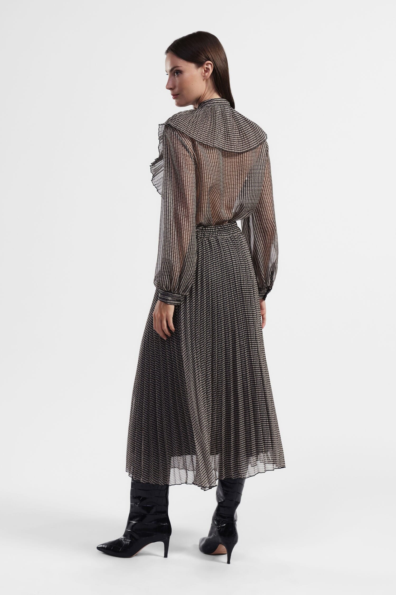 Gonna Lunga A Stampa Con Vita Alta Dixie