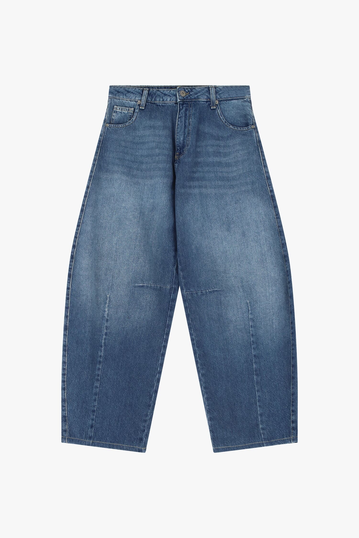 Jeans A Gamba Ampia Con Vita Alta Dixie