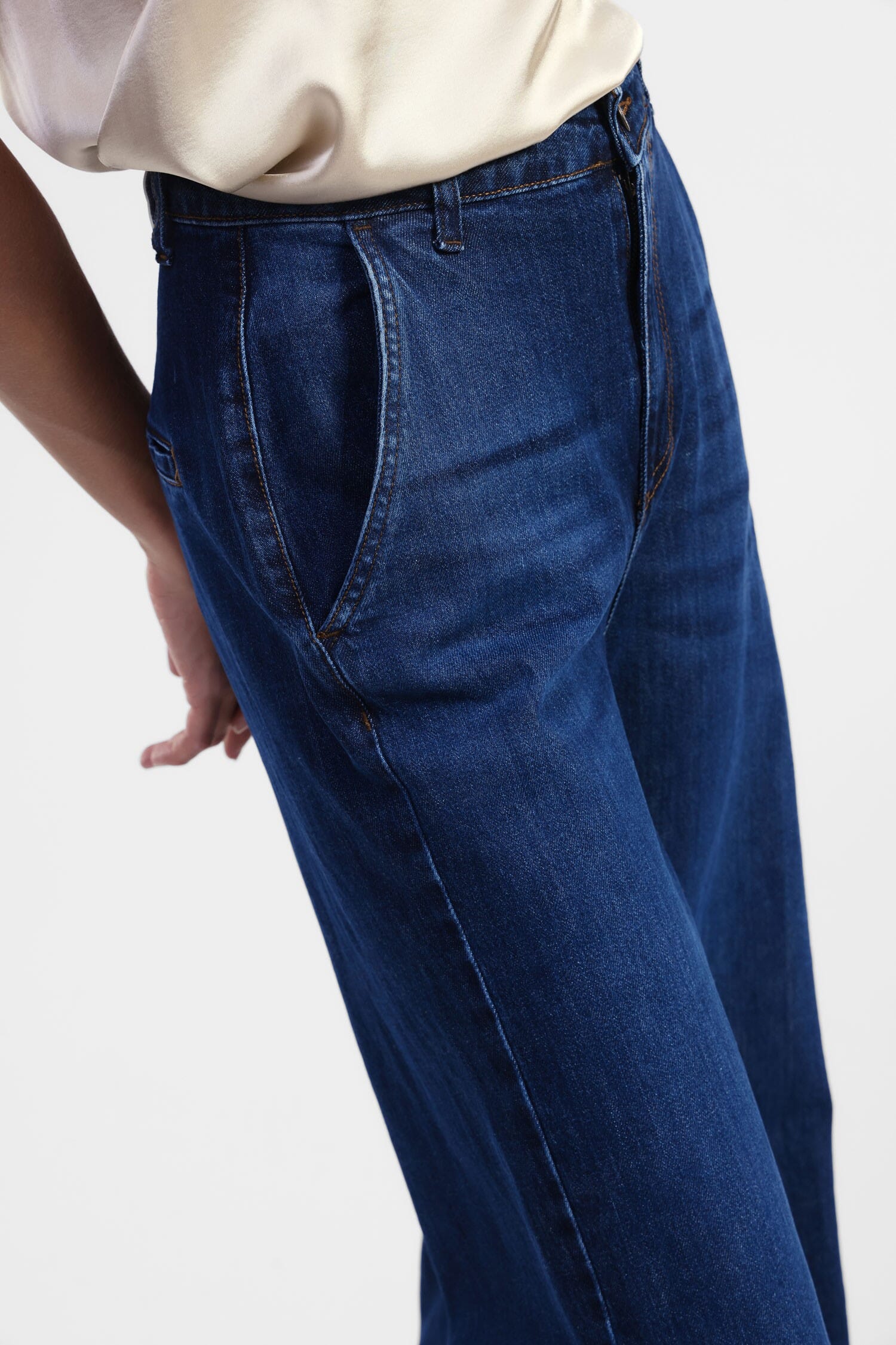 Dixie High Waist Wide Leg Jeans