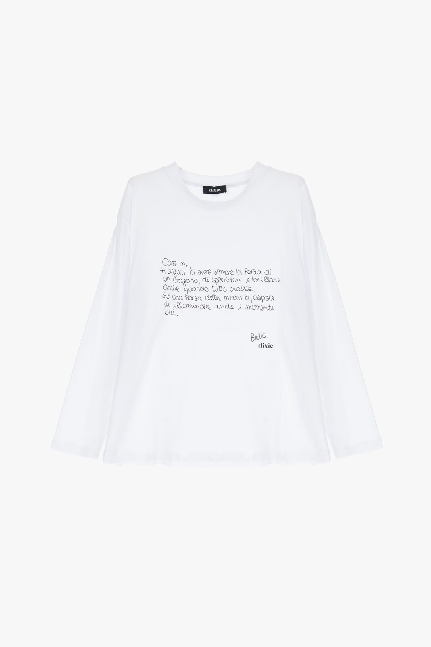 Maglia A Maniche Lunghe Con Stampa Dixie