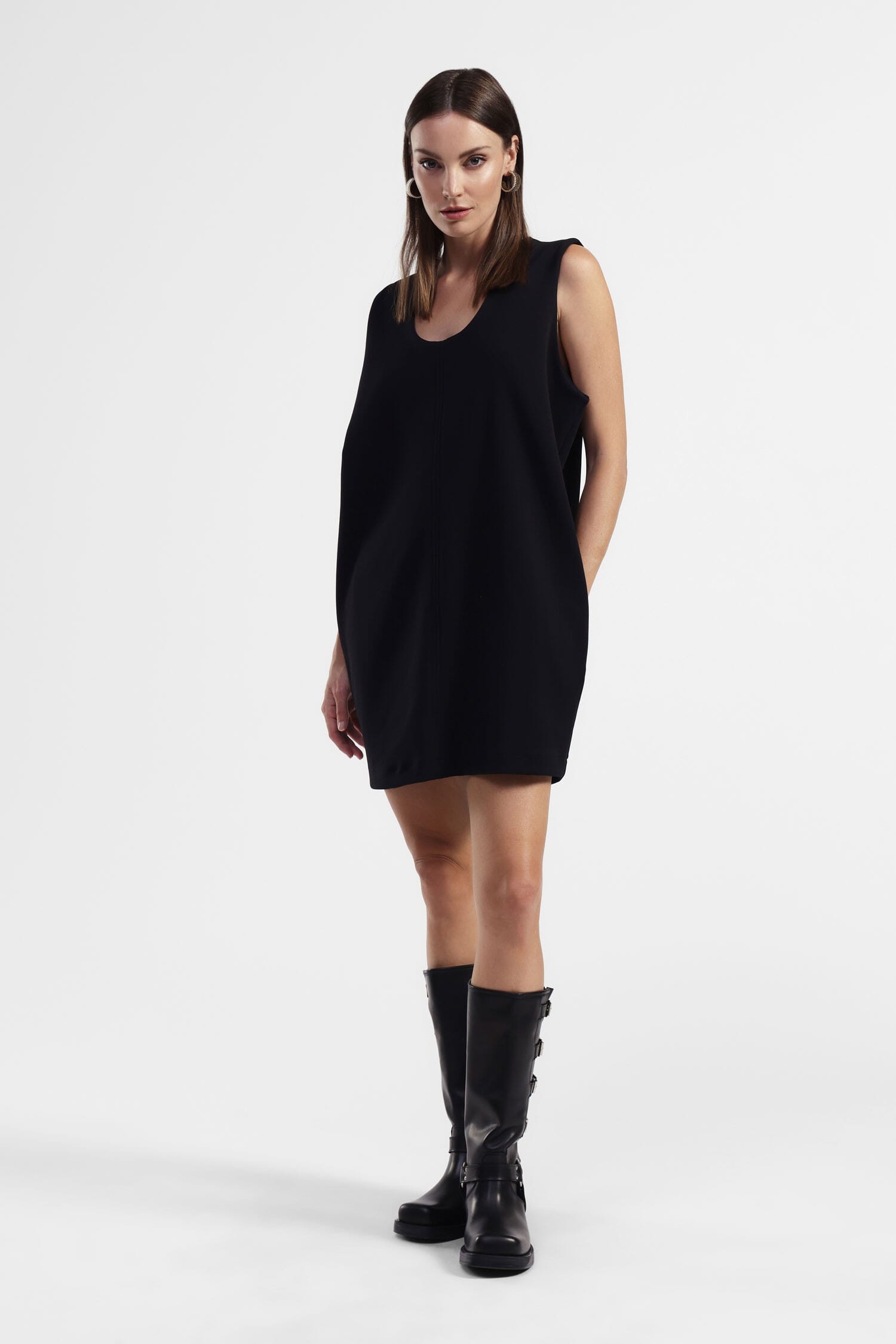 Abito Senza Maniche Con Taglio Dritto Dixie