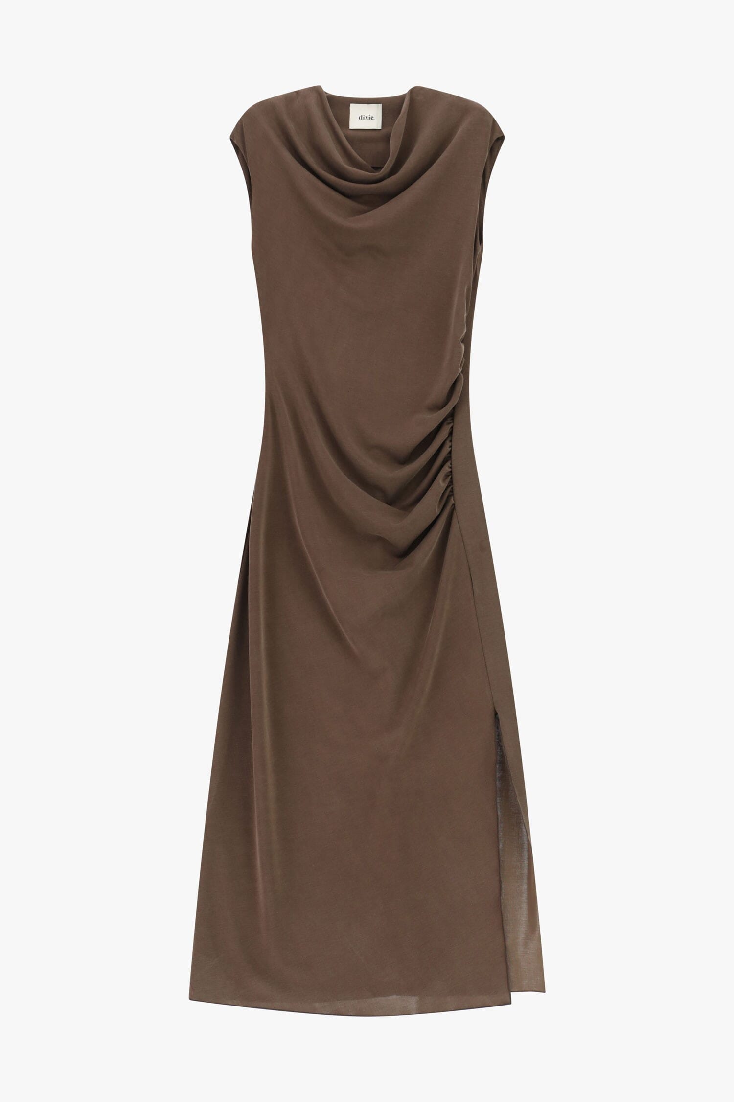 Abito Senza Maniche Con Drappeggio Dixie