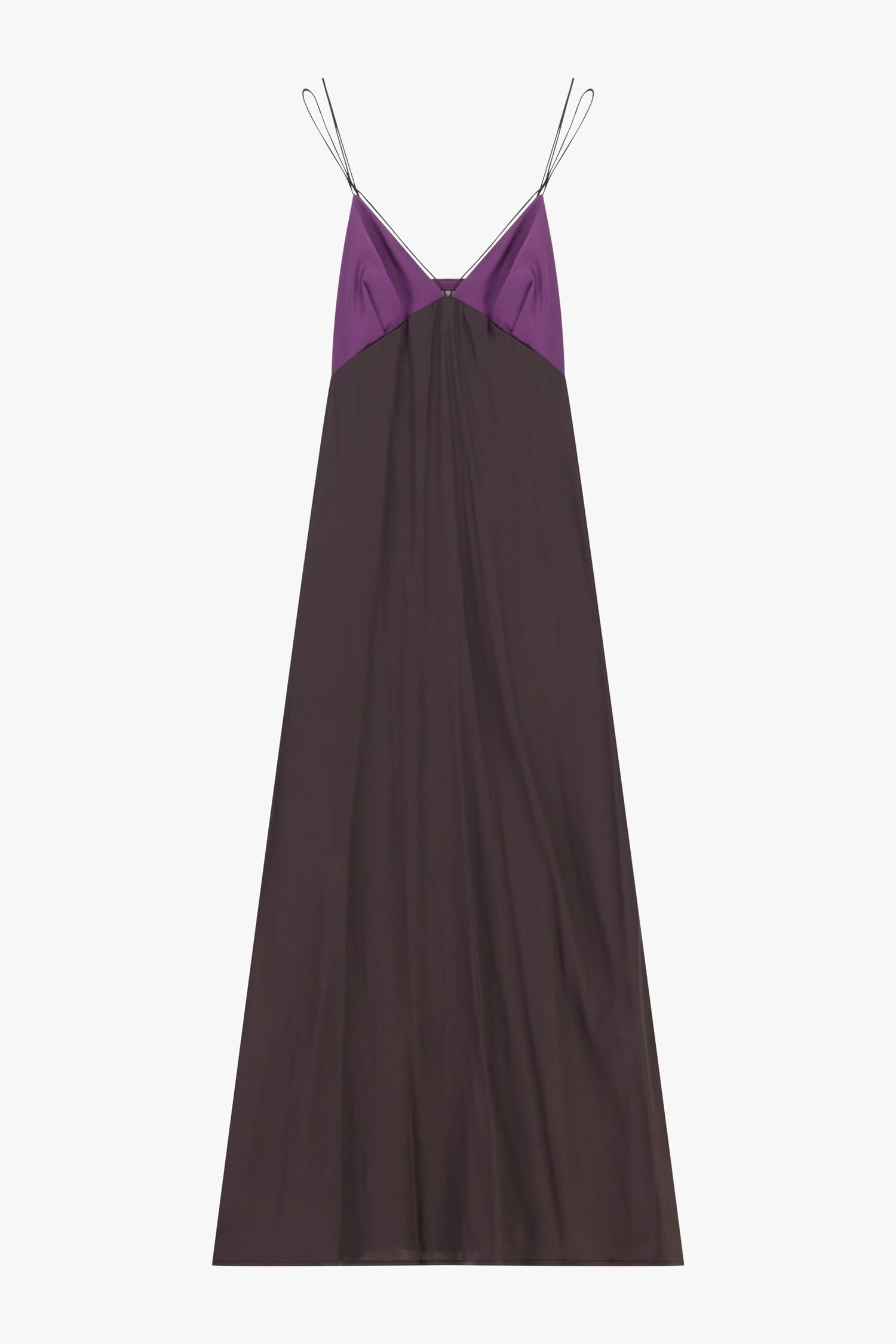 Abito Lungo Con Spalline Sottili Dixie