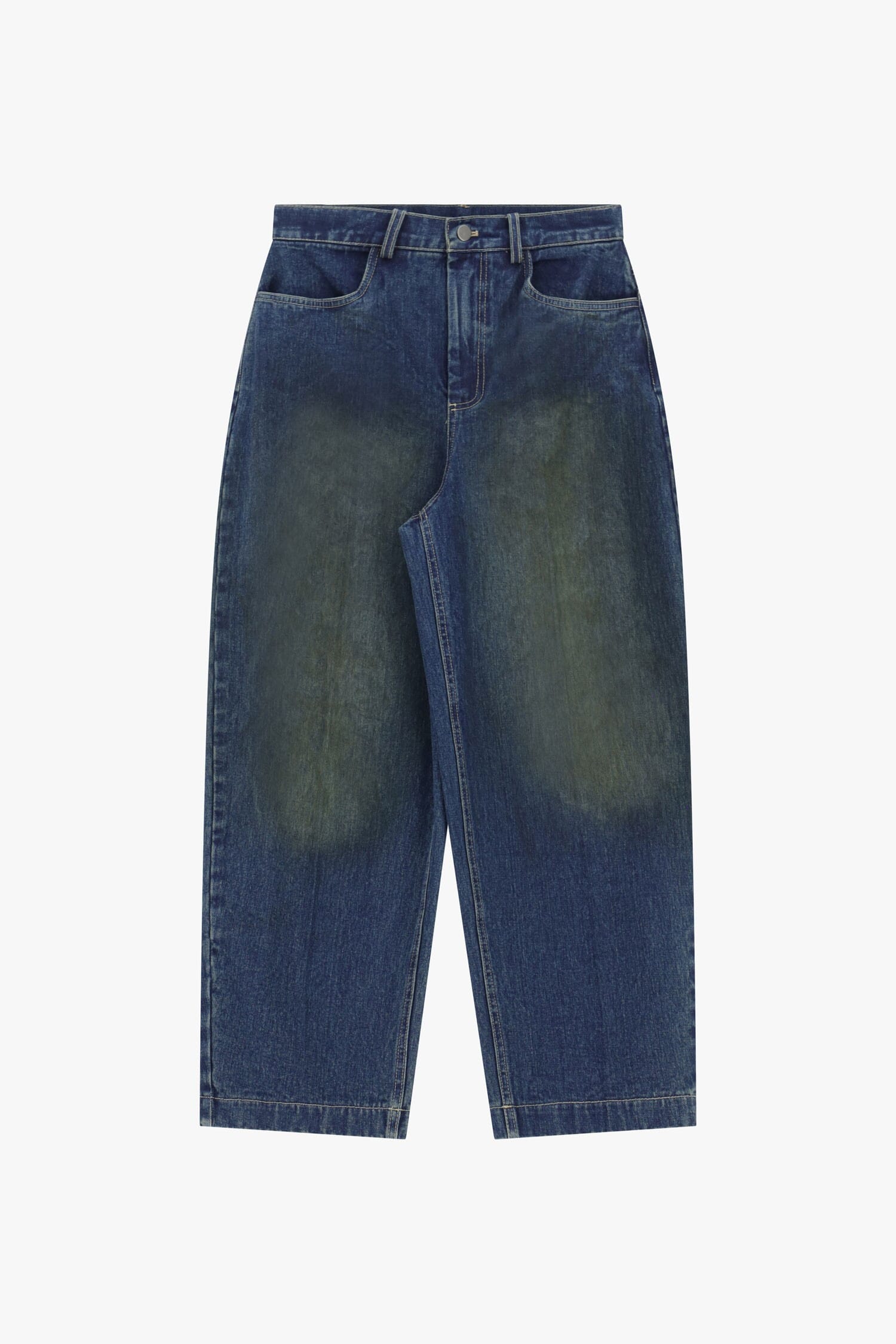 Jeans Ampio In Denim Flare Dixie