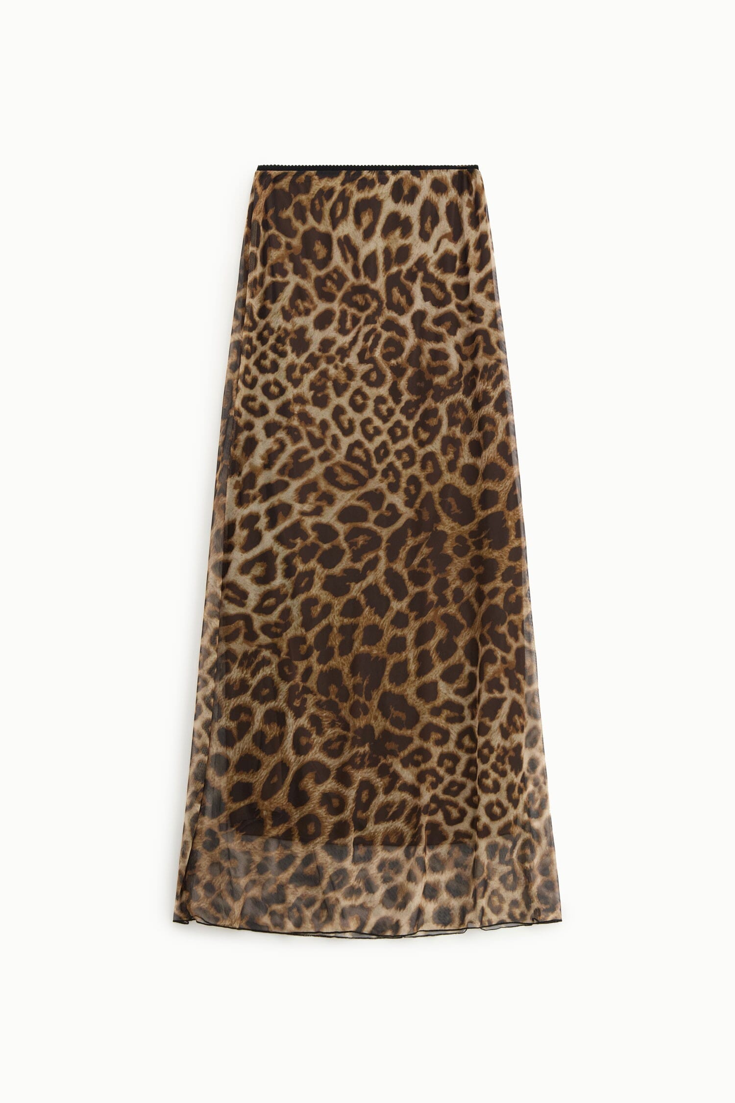 Gonna Lunga Stampa Animalier Vita Alta Dixie