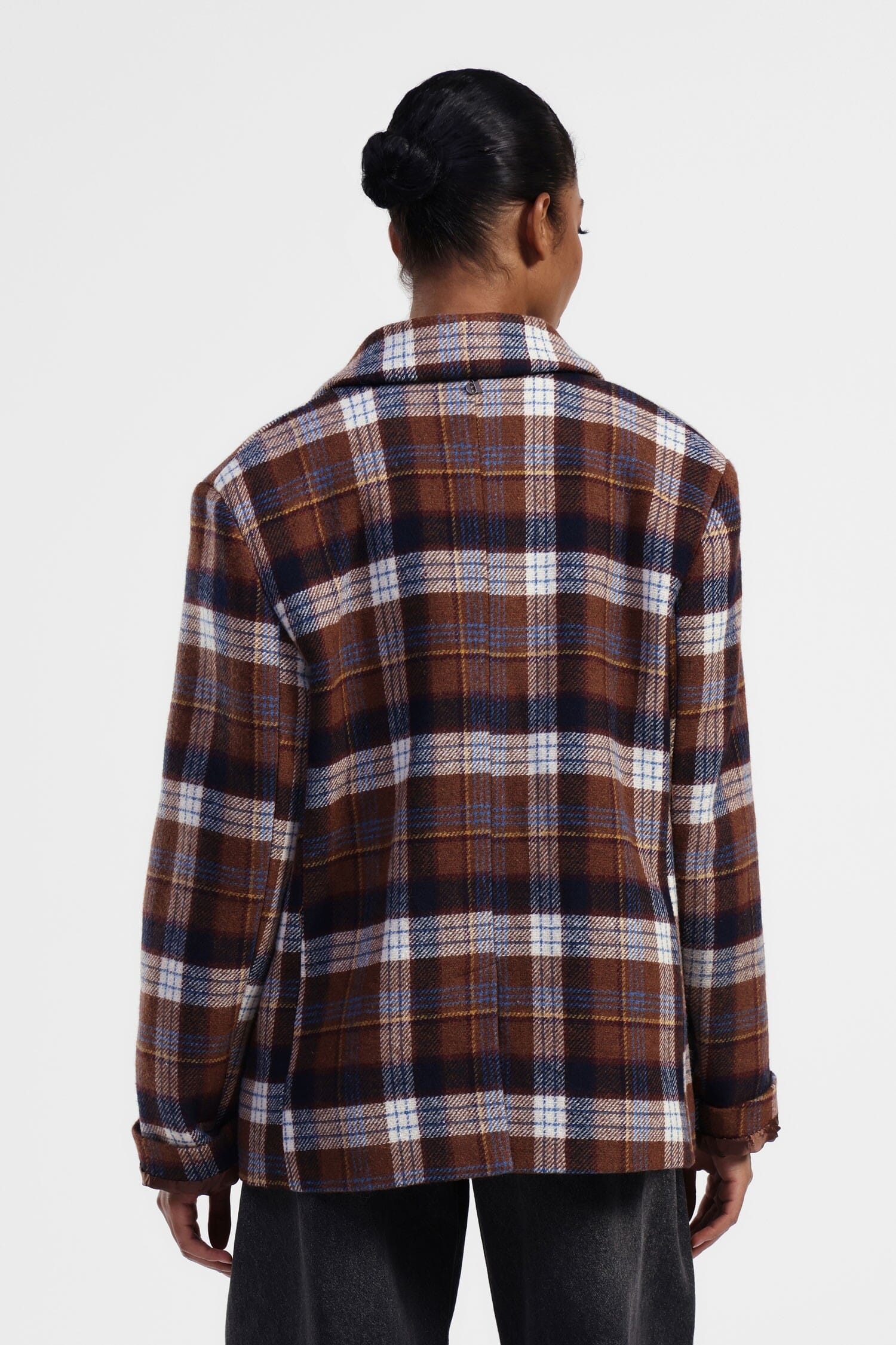 Blazer A Quadri Con Doppiopetto Dixie