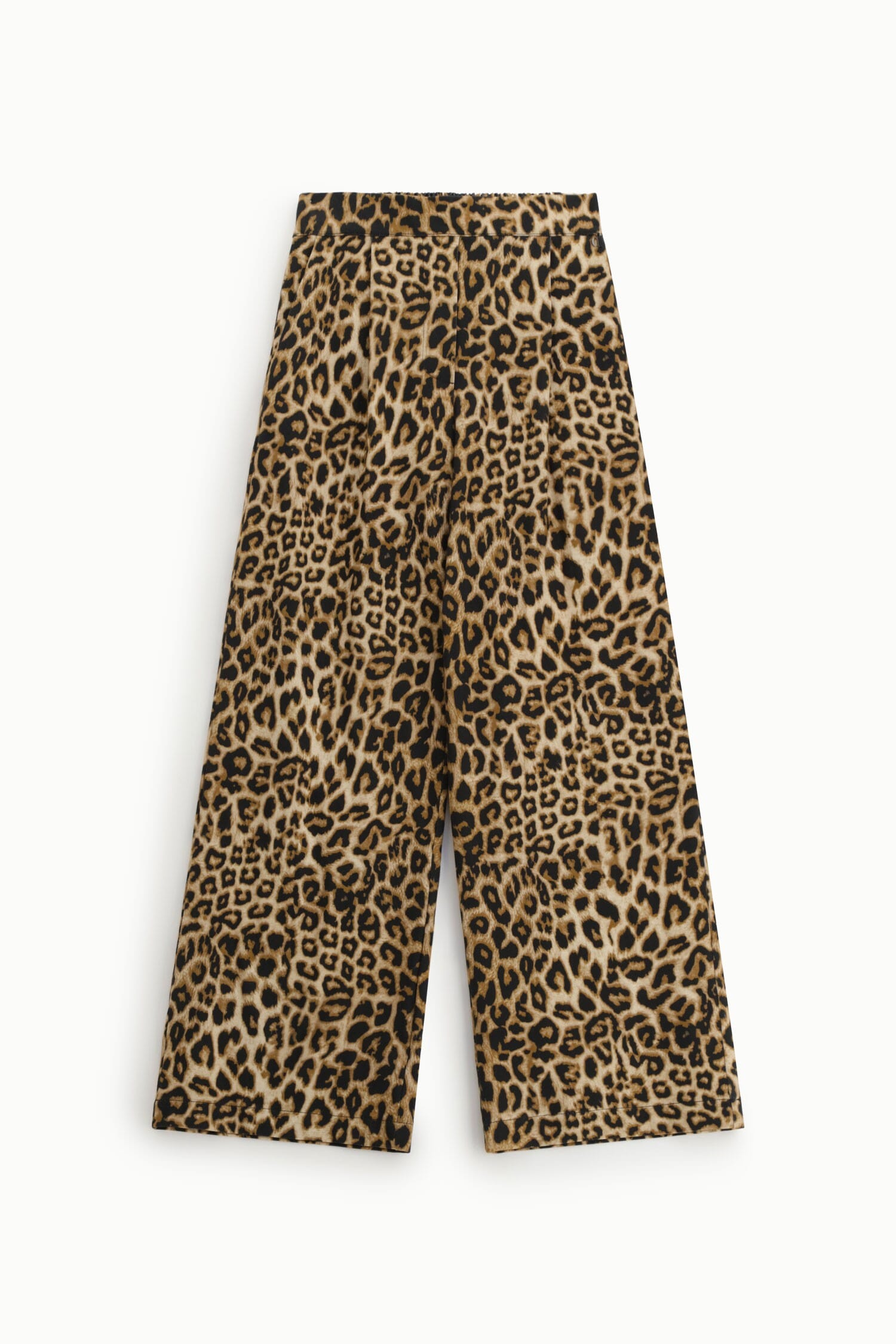 Pantaloni Palazzo Stampa Animalier A Gamba Larga Dixie