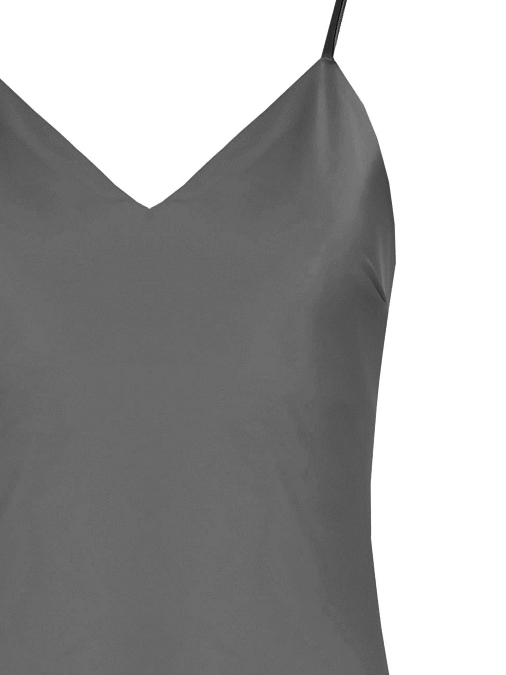 Abito Lungo Sottoveste In Raso Con Dettagli In Pizzo Rinascimento