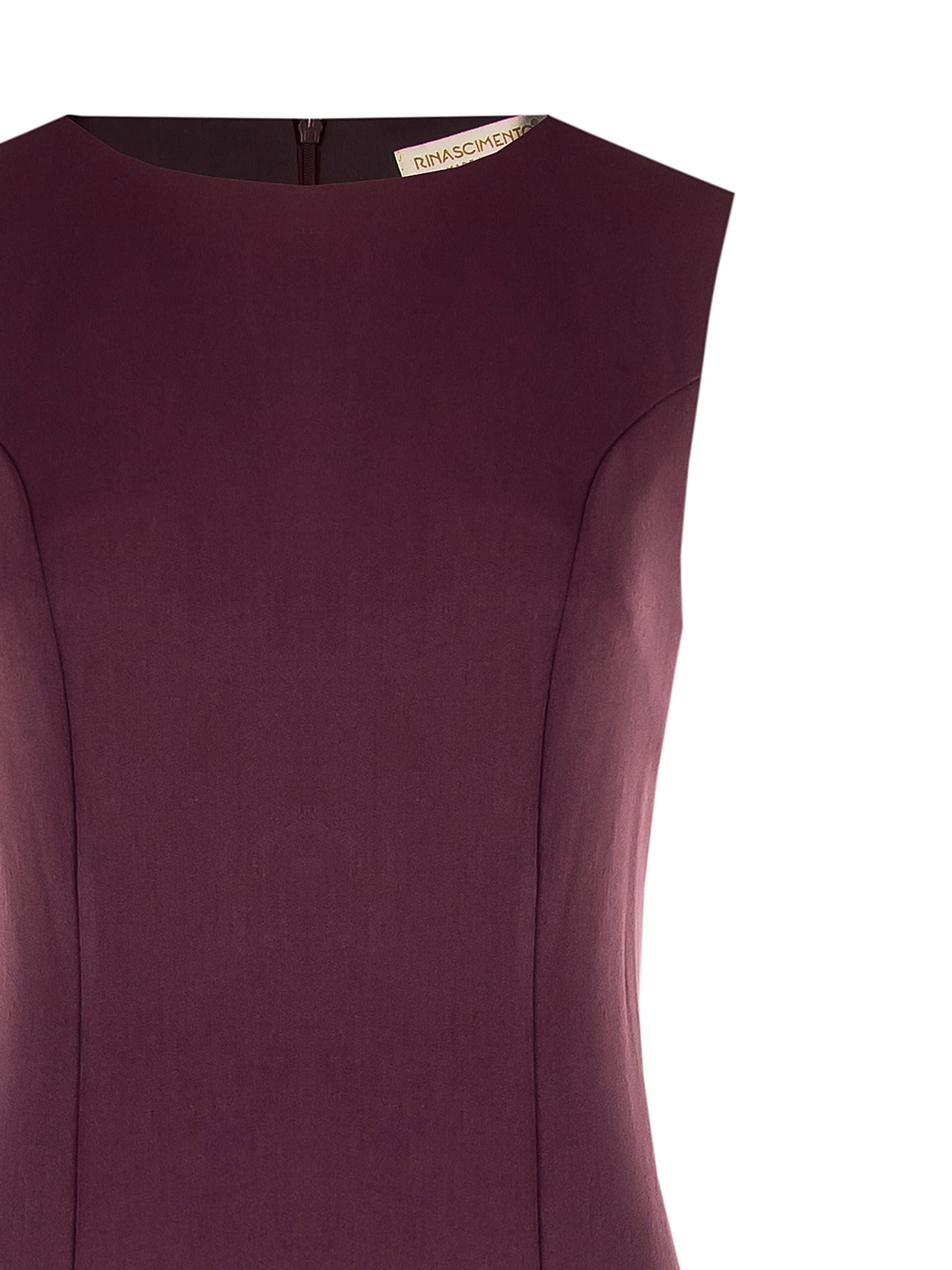 Abito Corto In Punto Milano Con Balza A Palloncino Rinascimento