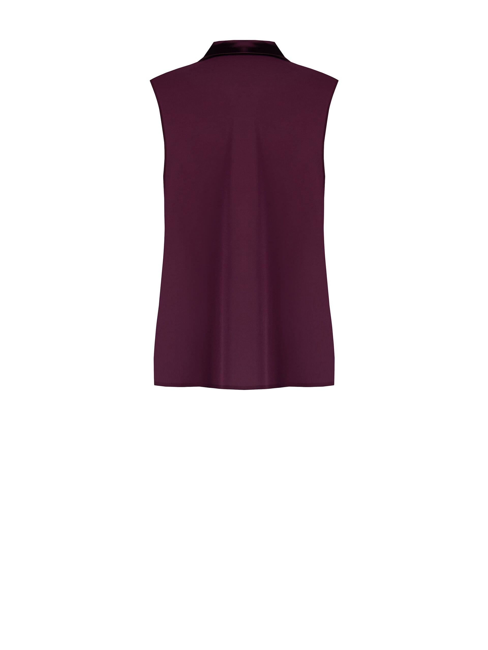 Top Ampio In Georgette Con Sciarpina Rinascimento