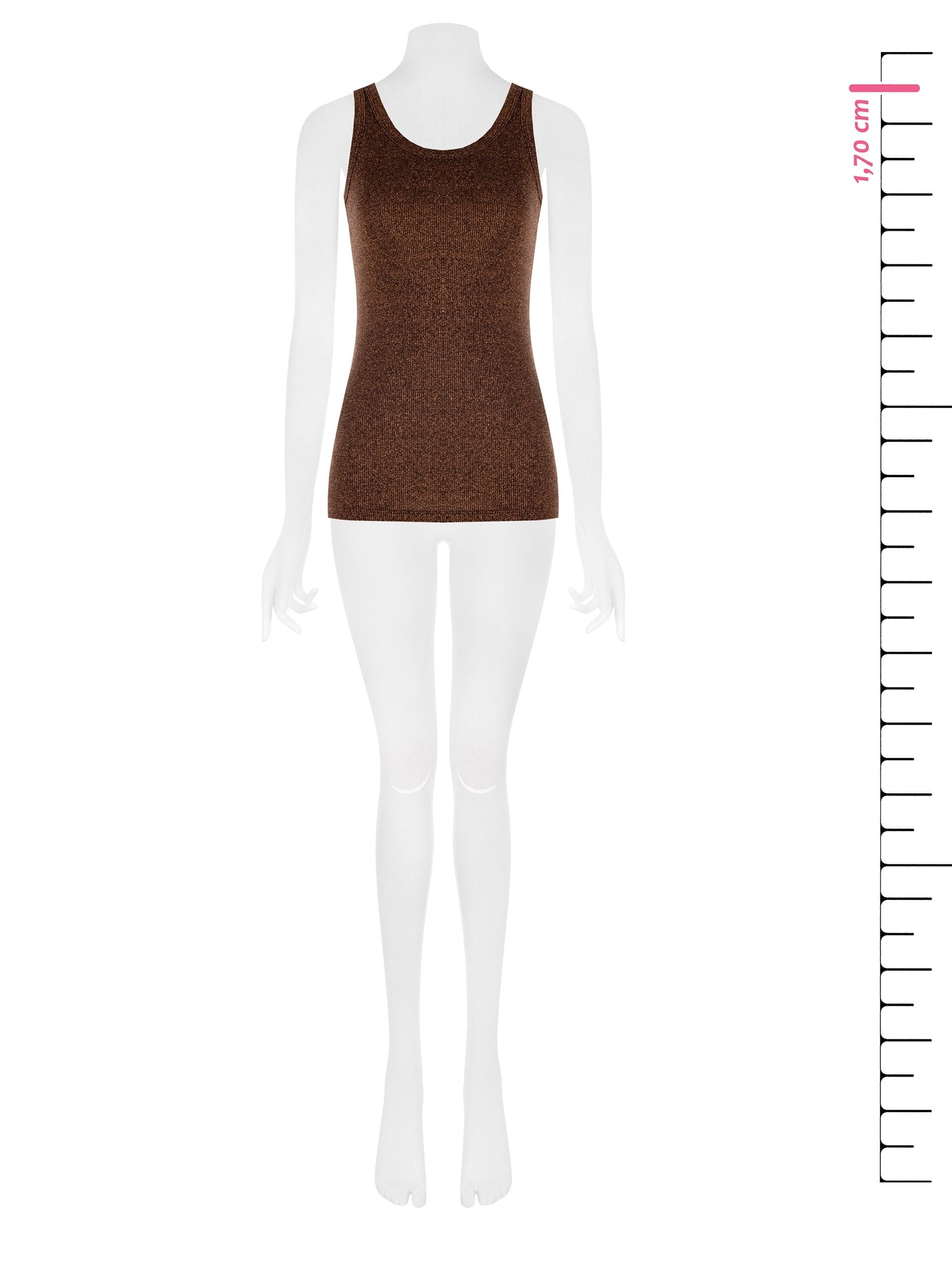 Top Aderente In Lurex Rinascimento