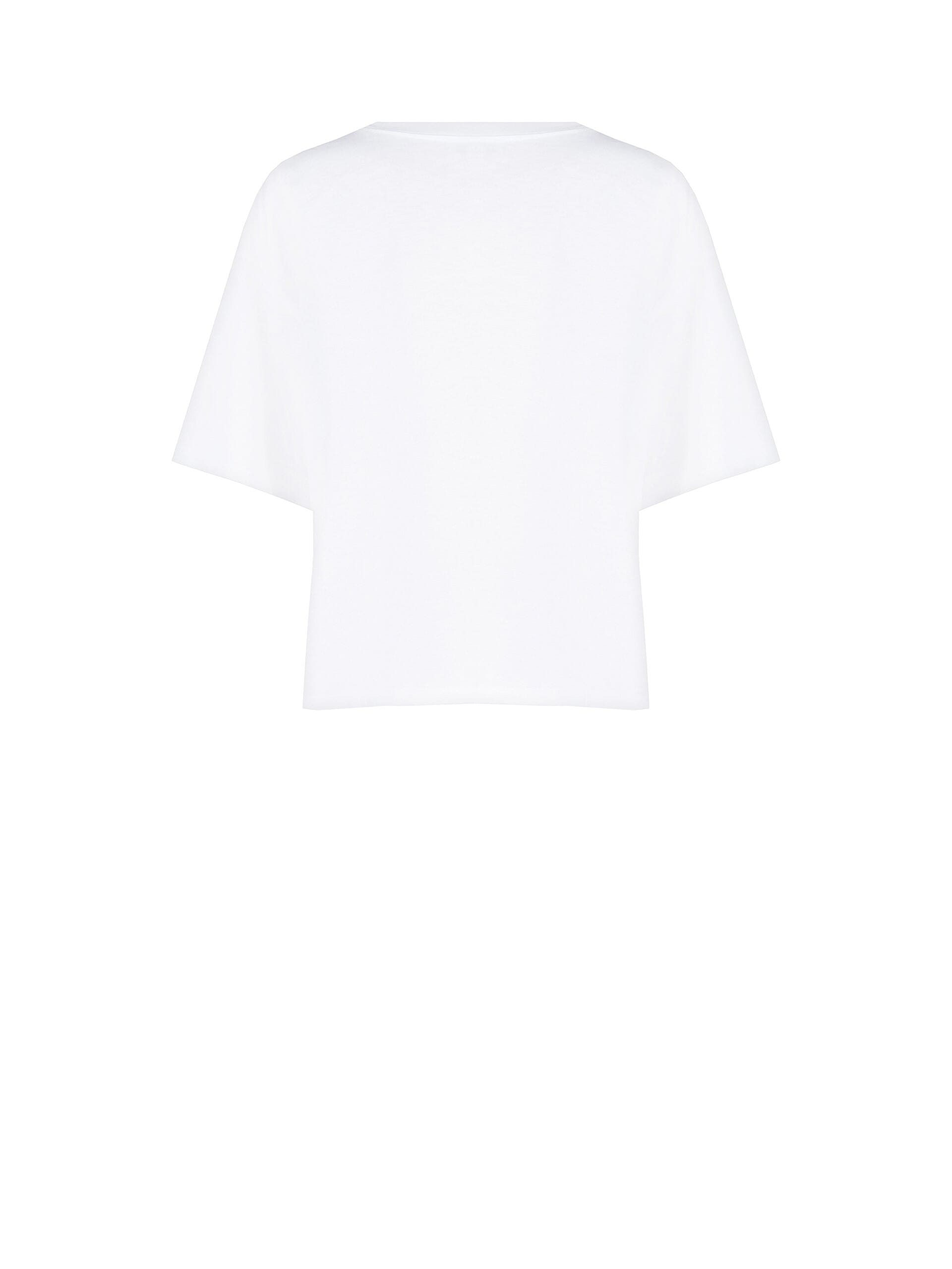 T-Shirt régulier en coton mélangé avec imprimé chien Rinascimento