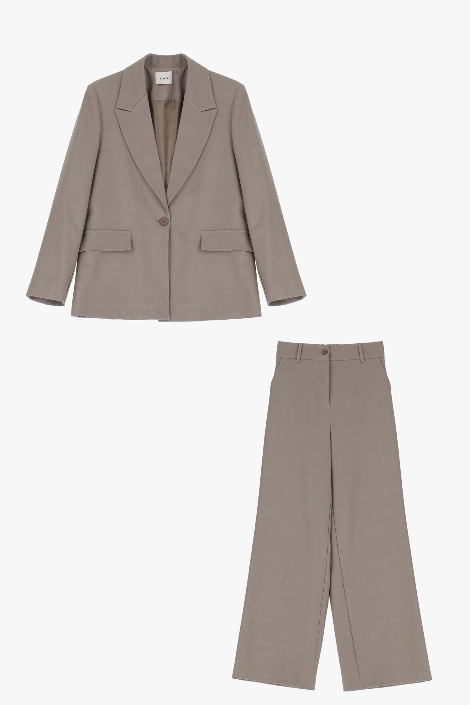 Costume avec veste à simple boutonnage et pantalon Dixie