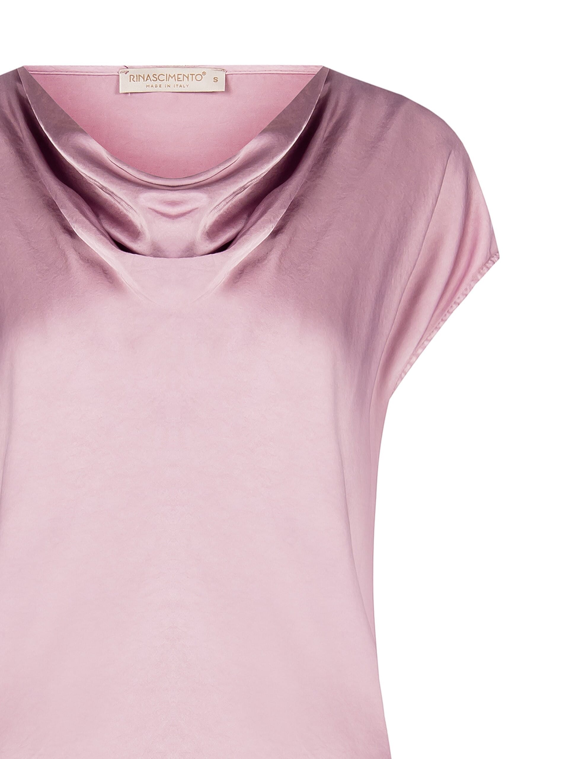 Blouse fluide en satin large Rinascimento