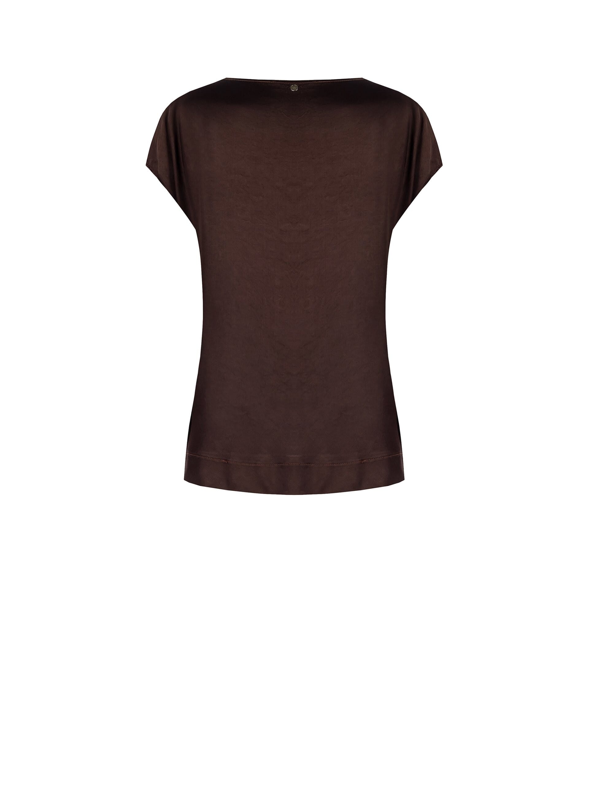 Blouse fluide en satin large Rinascimento