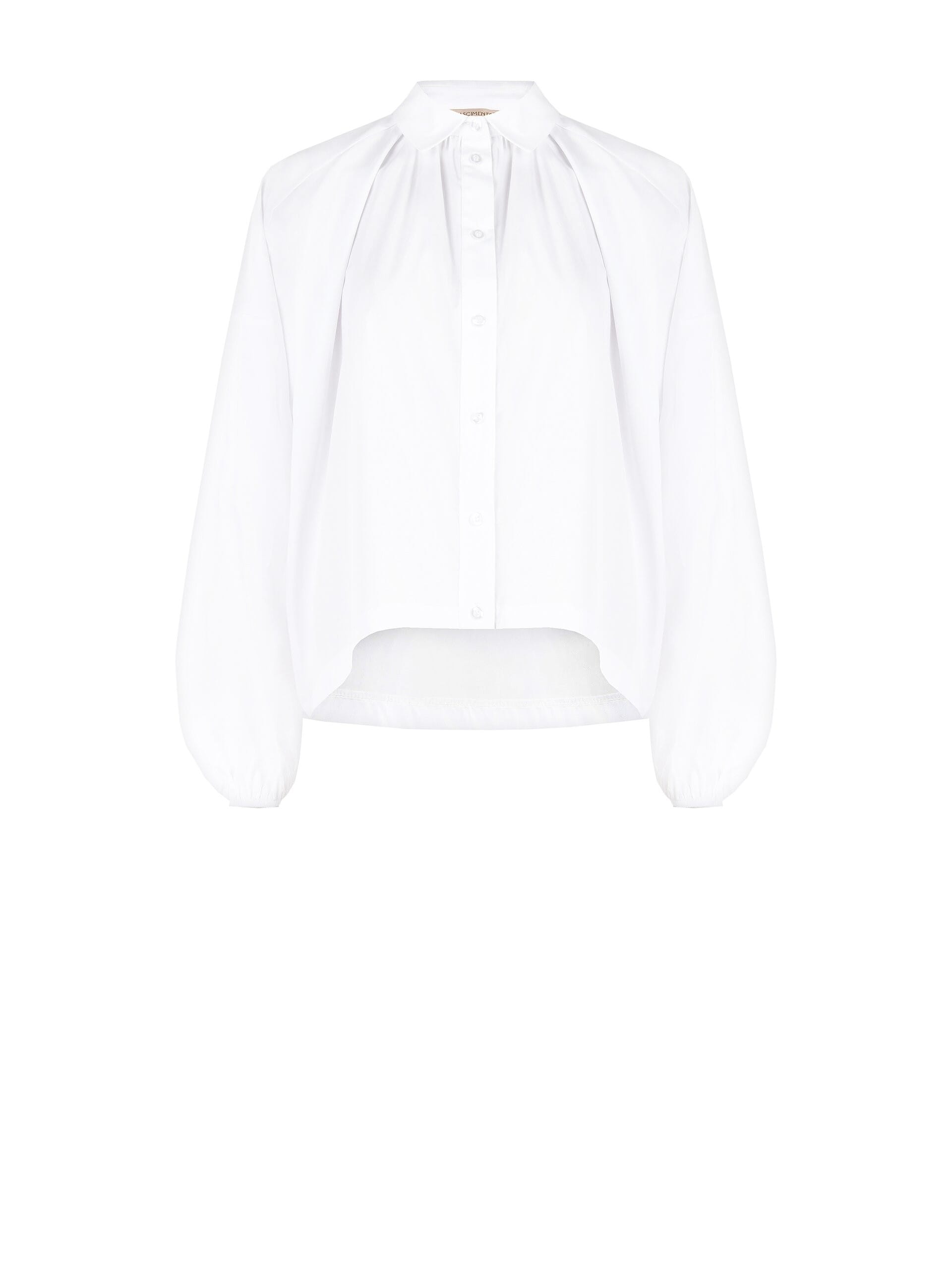 Camicia Over E Asimmetrica In Cotone Rinascimento