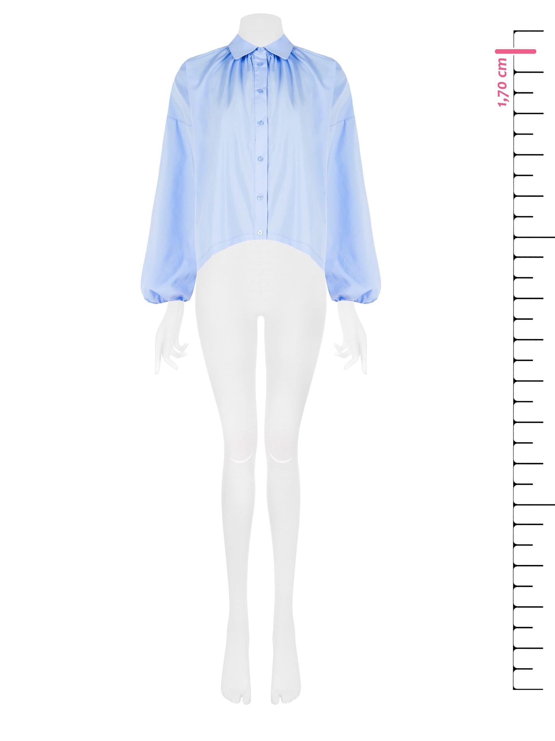 Camicia Over E Asimmetrica In Cotone Rinascimento