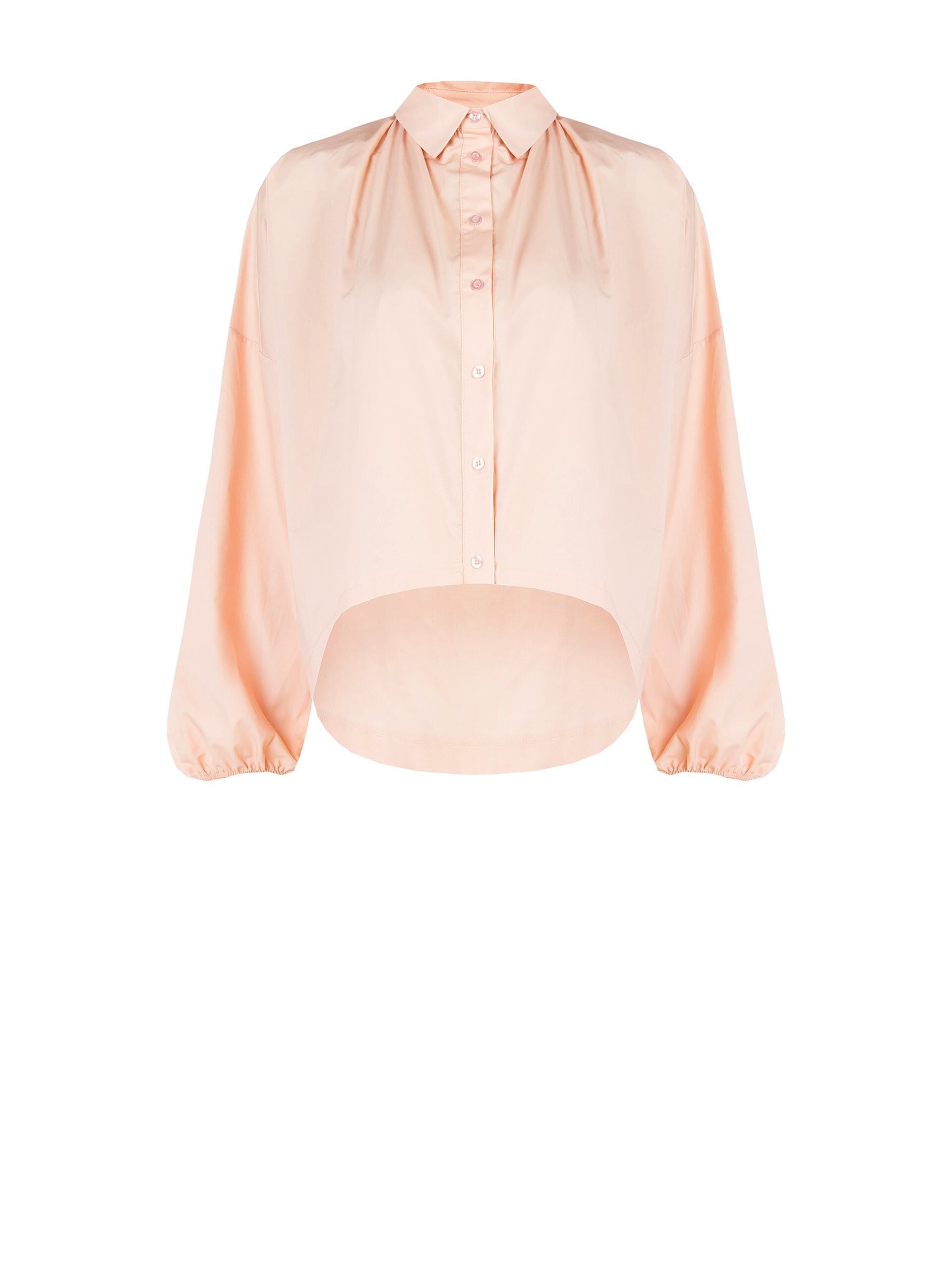 Camicia Over E Asimmetrica In Cotone Rinascimento