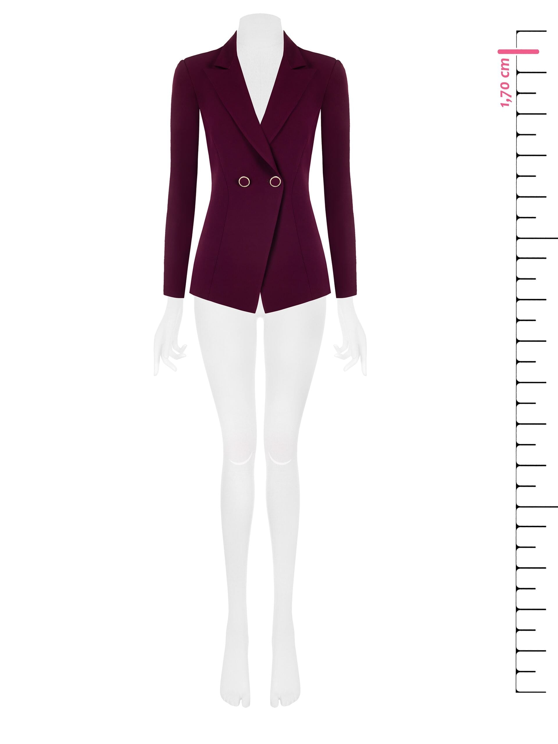 Giacca Blazer Sfiancata In Tessuto Tecnico Rinascimento