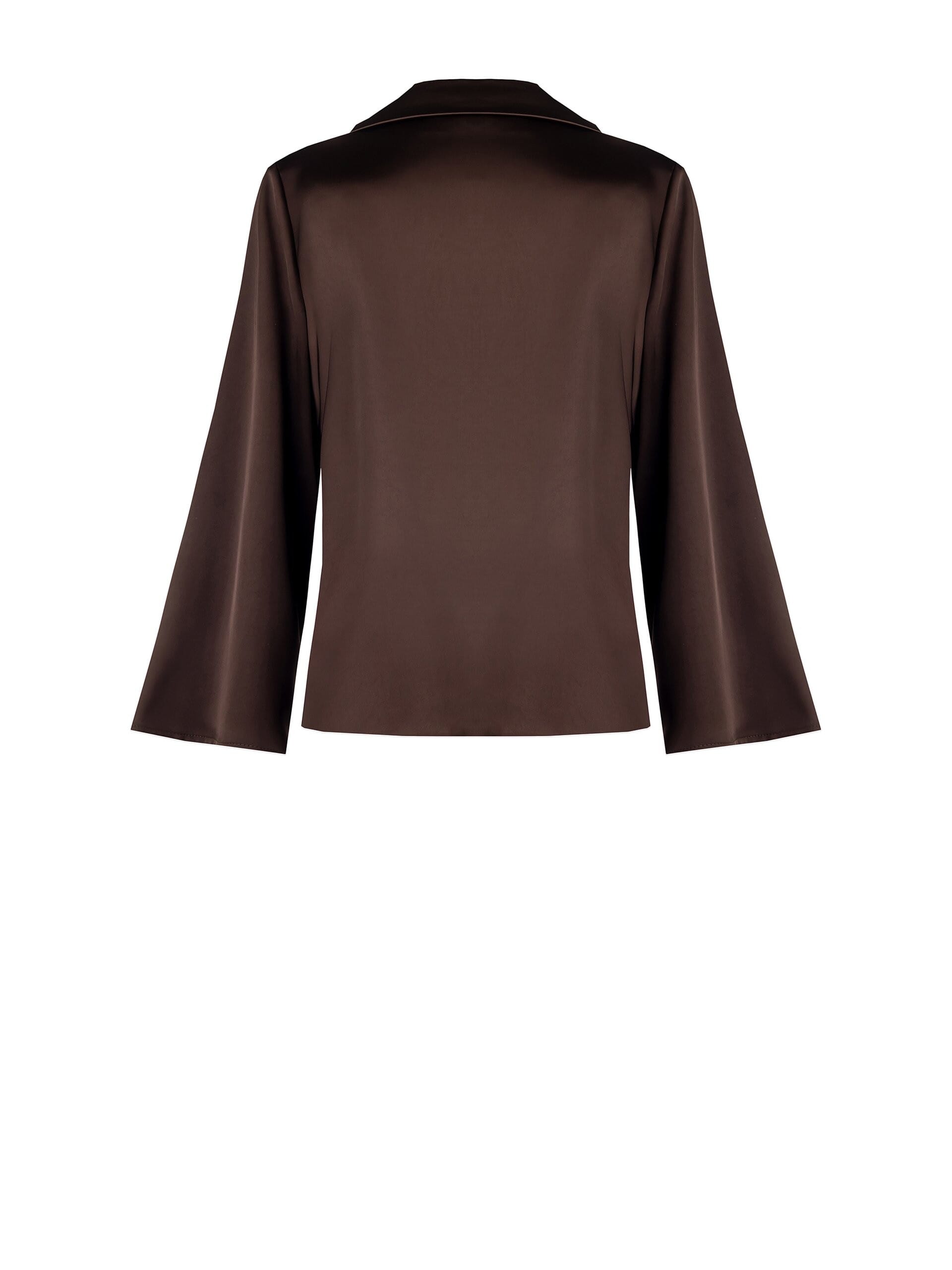 Rinascimento - Blazer sans bretelles en satin sur veste