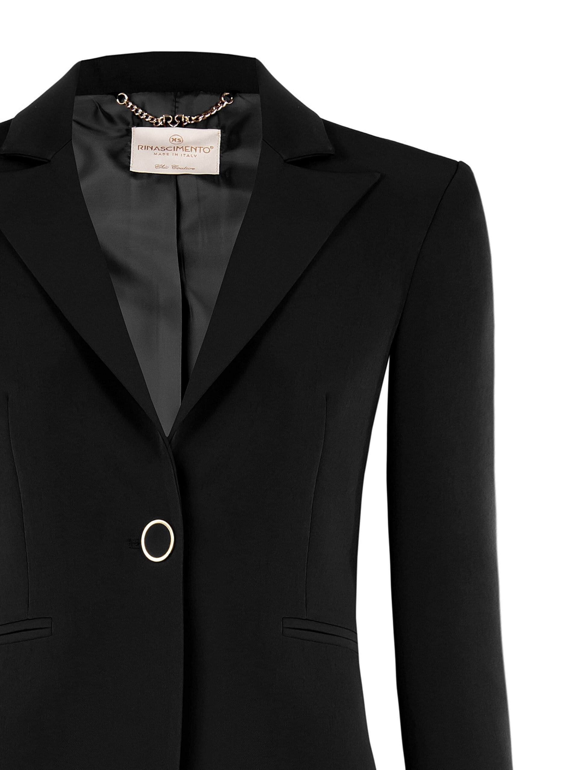 Giacca Blazer Sfiancata In Tessuto Tecnico Rinascimento