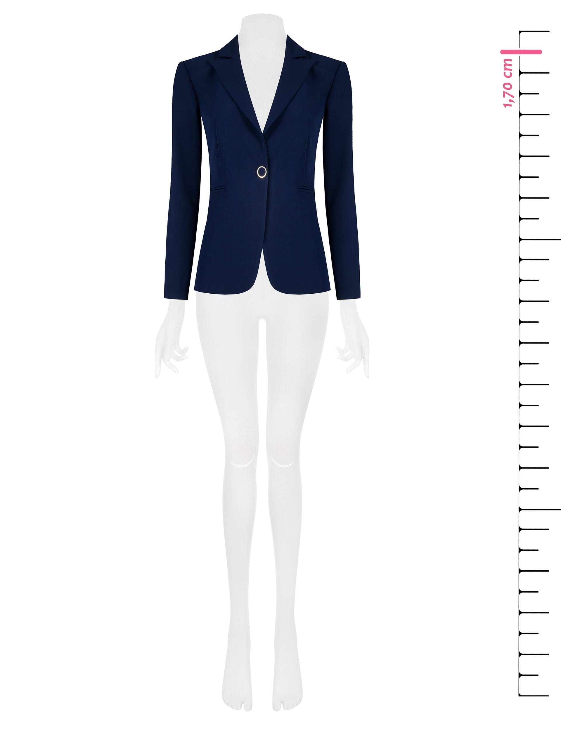 Giacca Blazer Sfiancata In Tessuto Tecnico Rinascimento