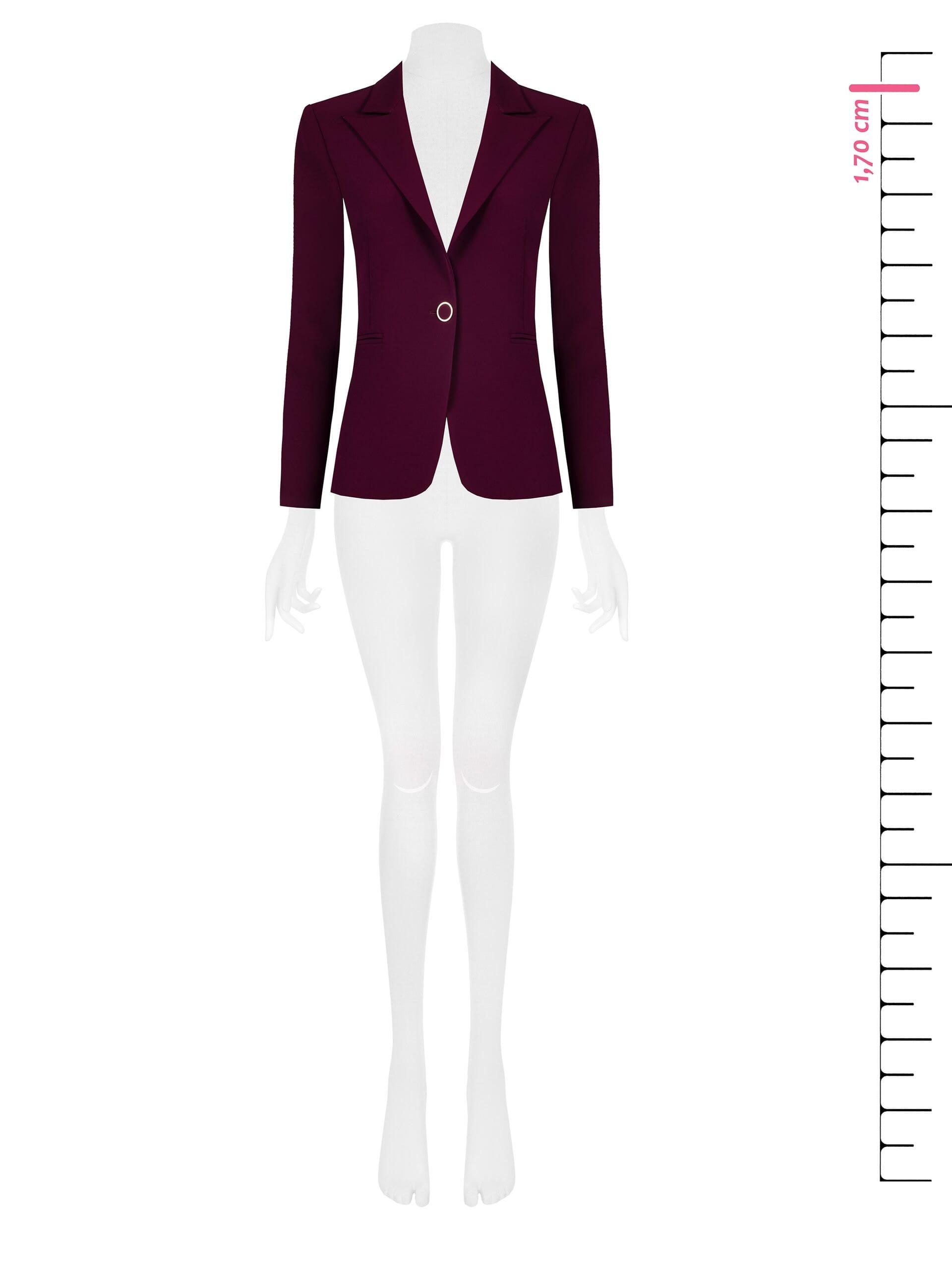 Giacca Blazer Sfiancata In Tessuto Tecnico Rinascimento