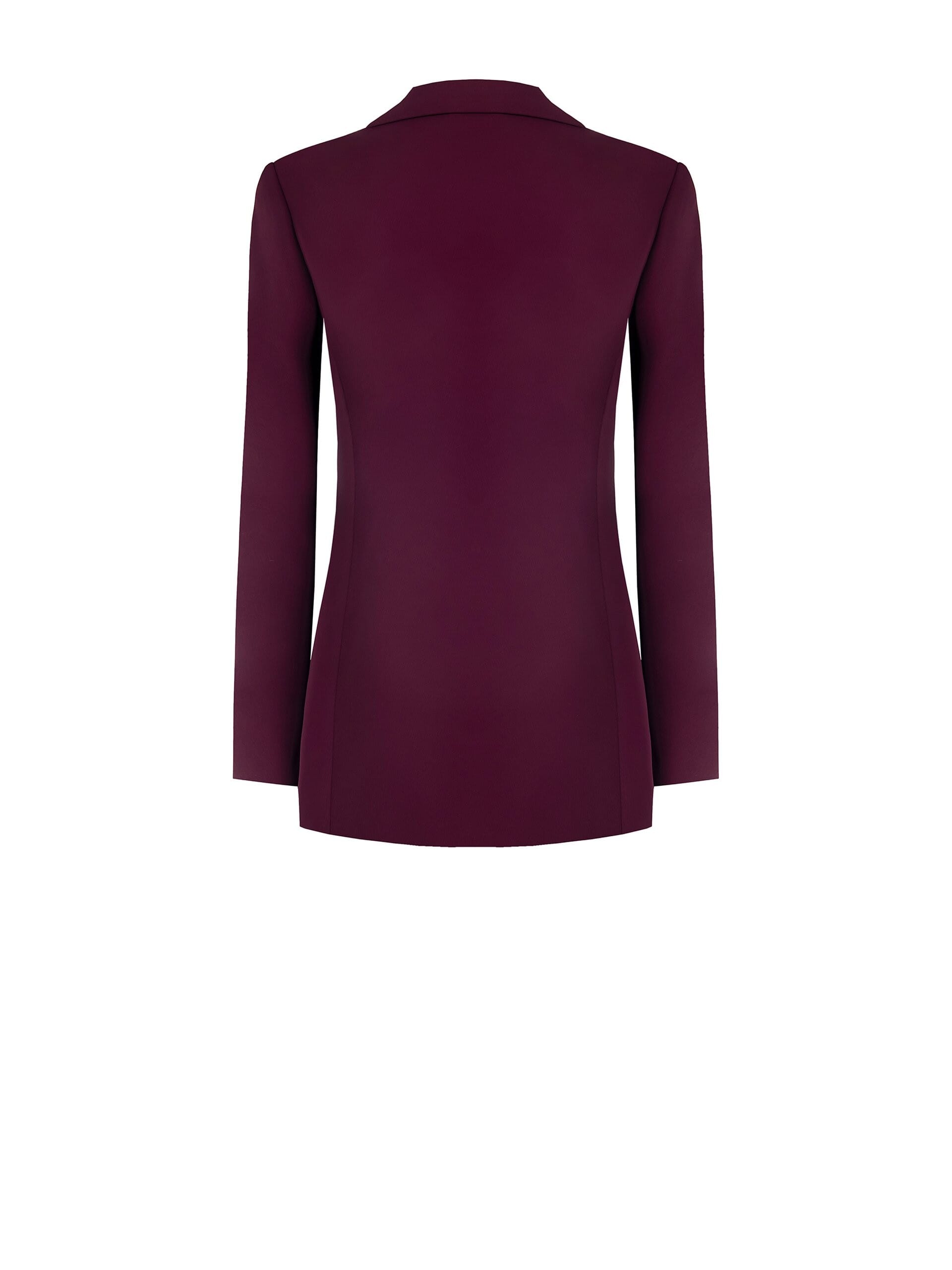 Giacca Blazer Sfiancata Ampia In Tessuto Tecnico Rinascimento