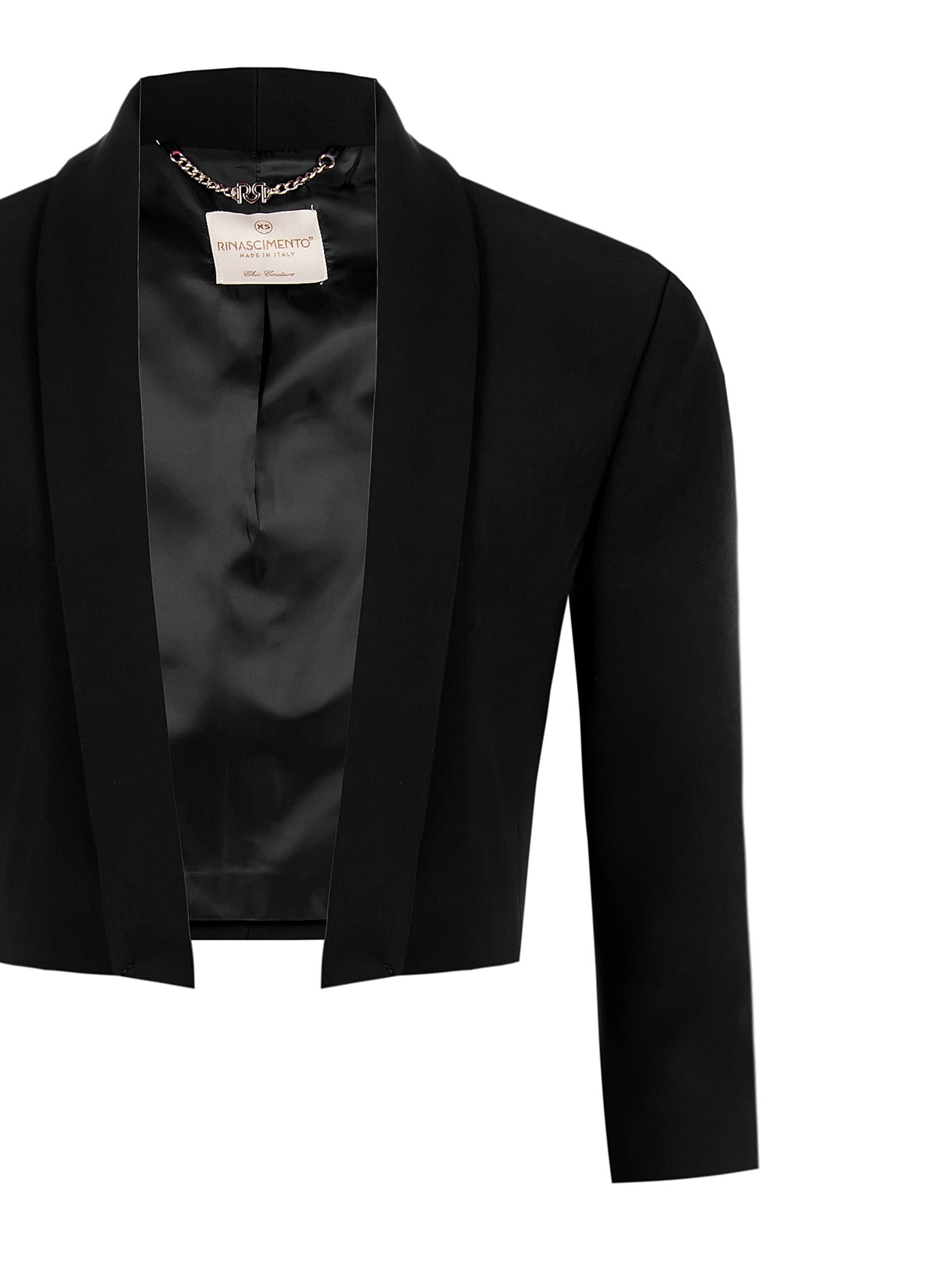 Bolero Coprispalle Aperto In Tessuto Tecnico Rinascimento