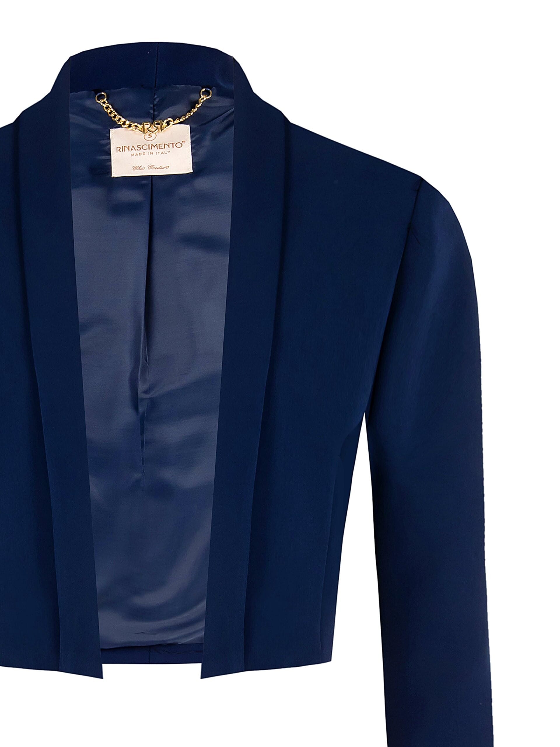 Bolero Coprispalle Aperto In Tessuto Tecnico Rinascimento