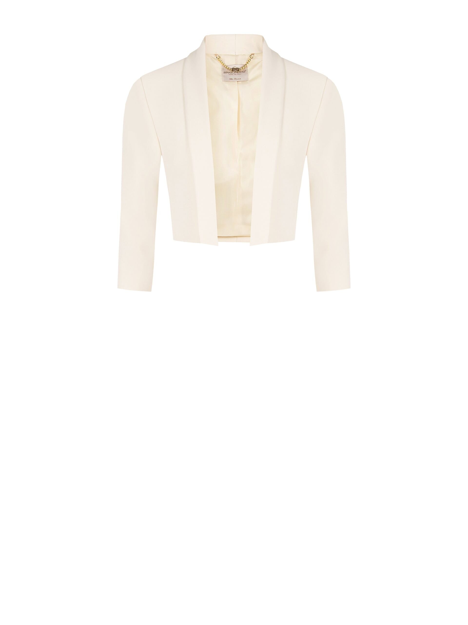 Bolero Coprispalle Aperto In Tessuto Tecnico Rinascimento