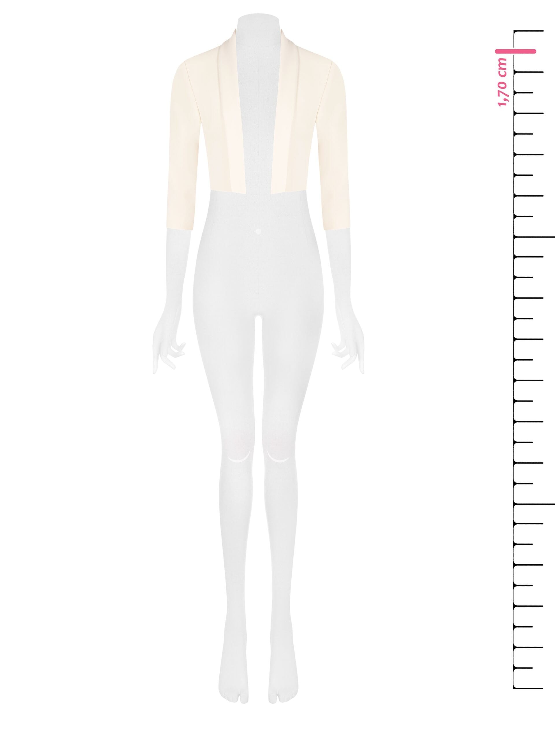 Bolero Coprispalle Aperto In Tessuto Tecnico Rinascimento