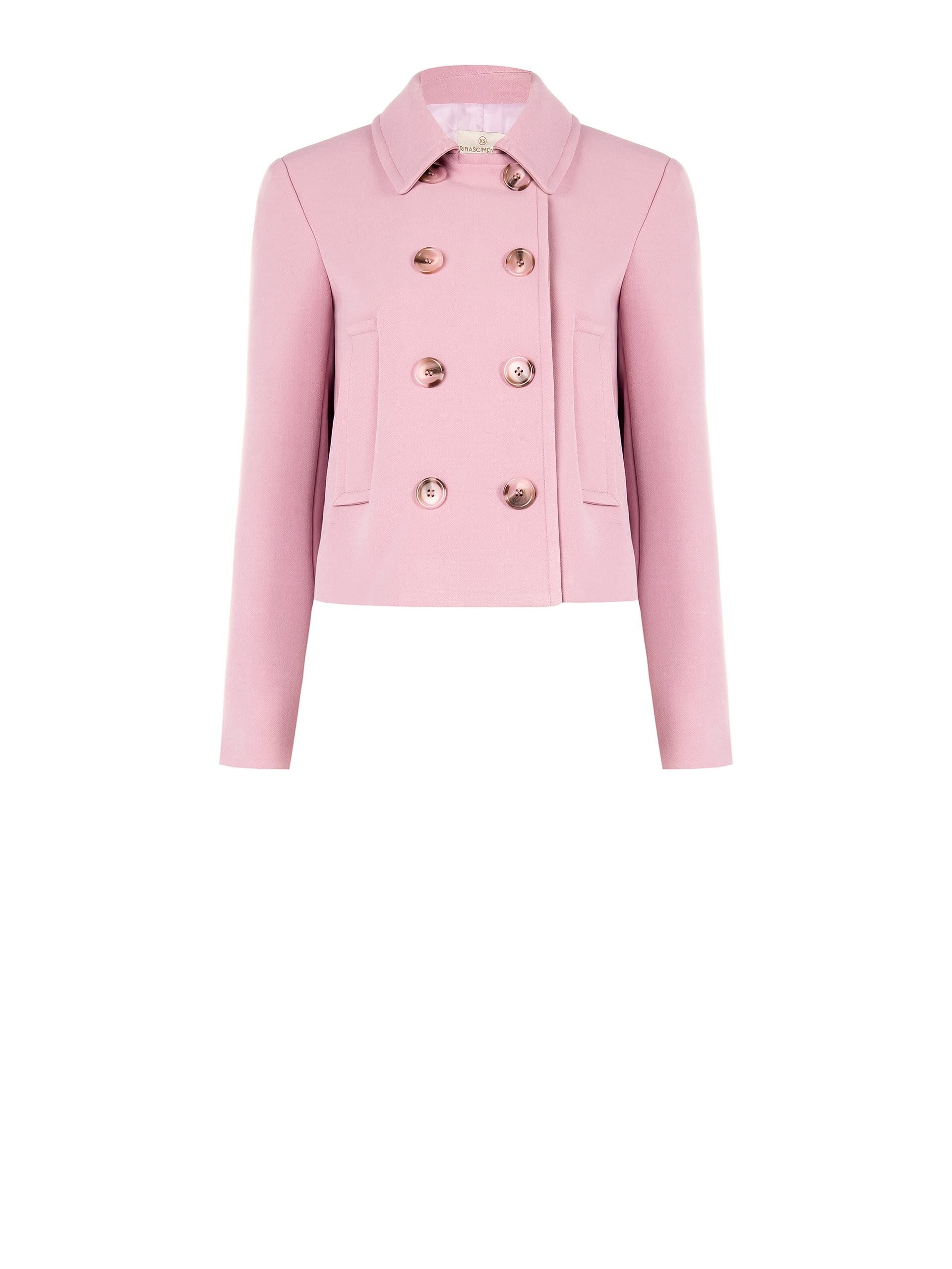 Manteau court avec poches et épaulettes Rinascimento