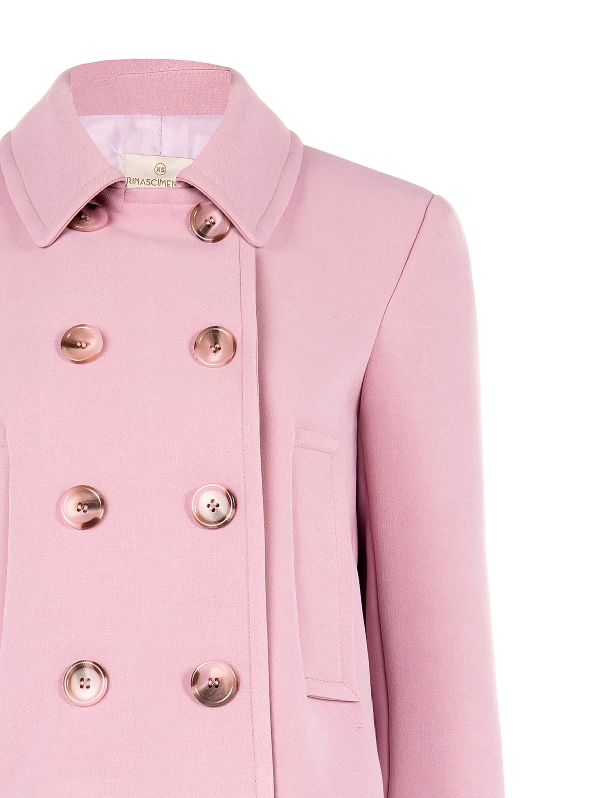 Manteau court avec poches et épaulettes Rinascimento