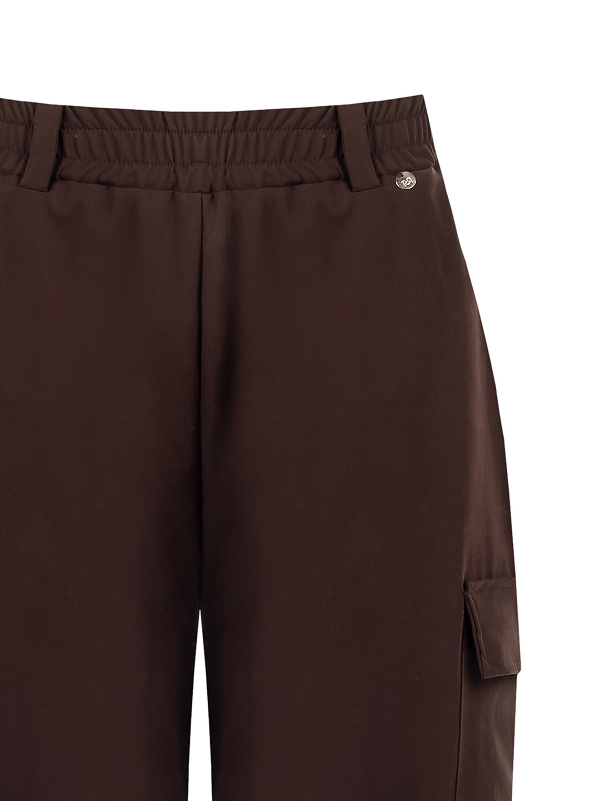 Pantaloni Palazzo In Misto Viscosa Con Tasche E Coulisse Rinascimento