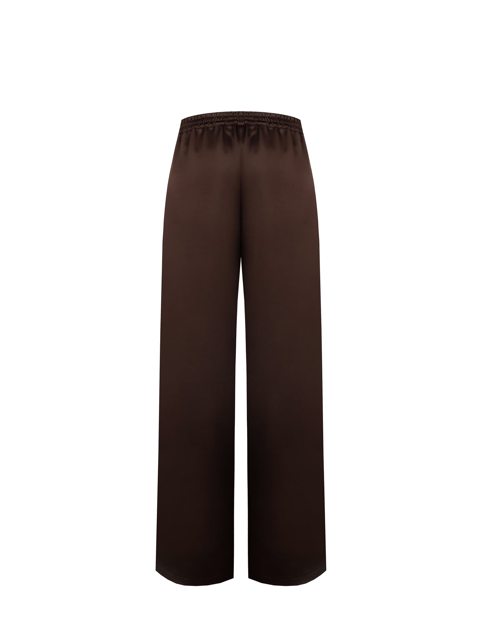 Palazzo Trousers With Pleats And Elastic Back Rinascimento