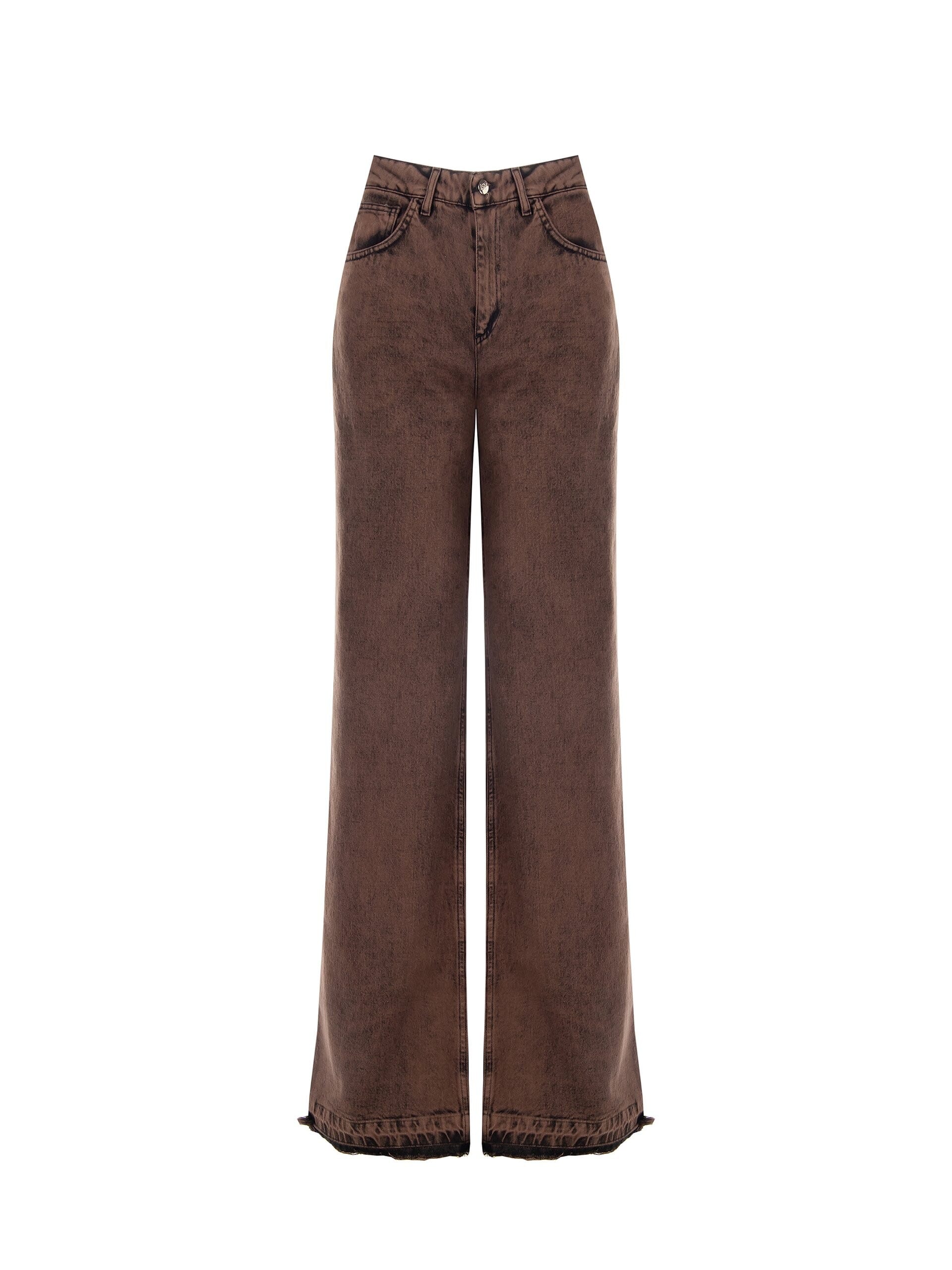 Jean droit avec ourlet déchiré Rinascimento