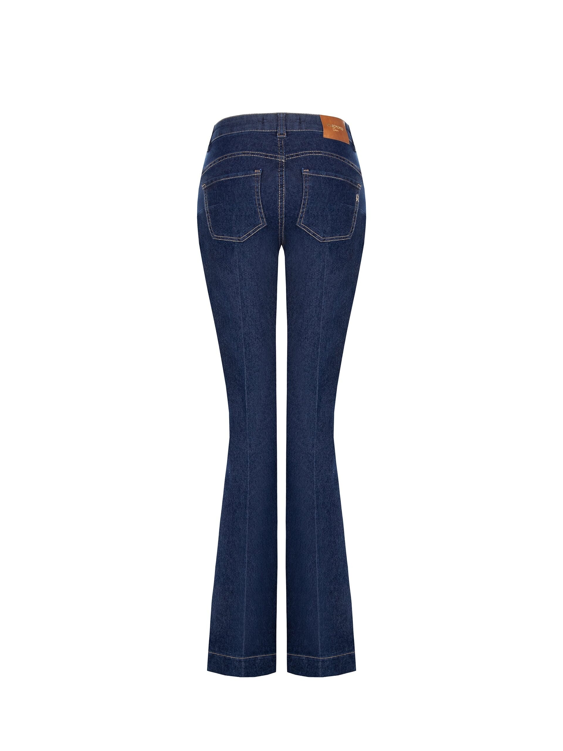 Rinascimento Stretch Wide Leg Jeans