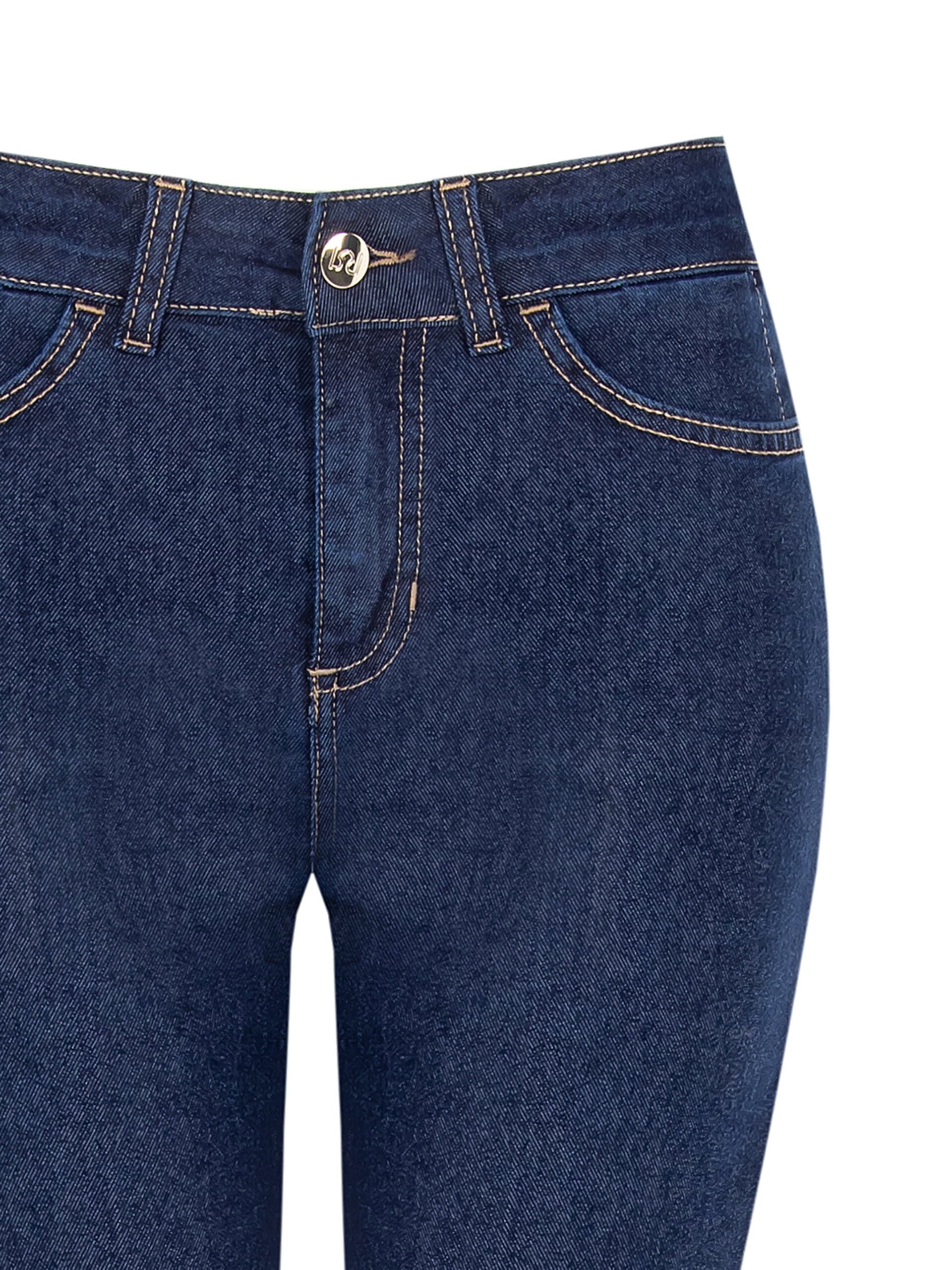 Rinascimento Stretch Wide Leg Jeans