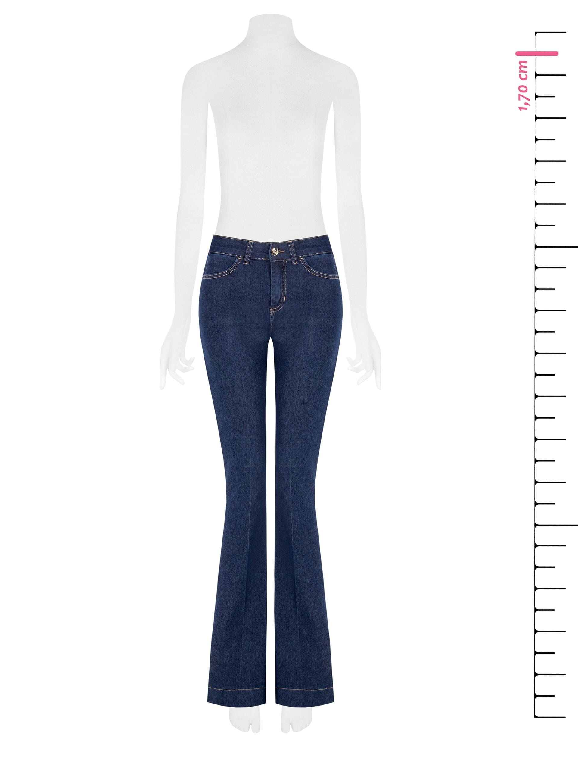 Rinascimento Stretch Wide Leg Jeans