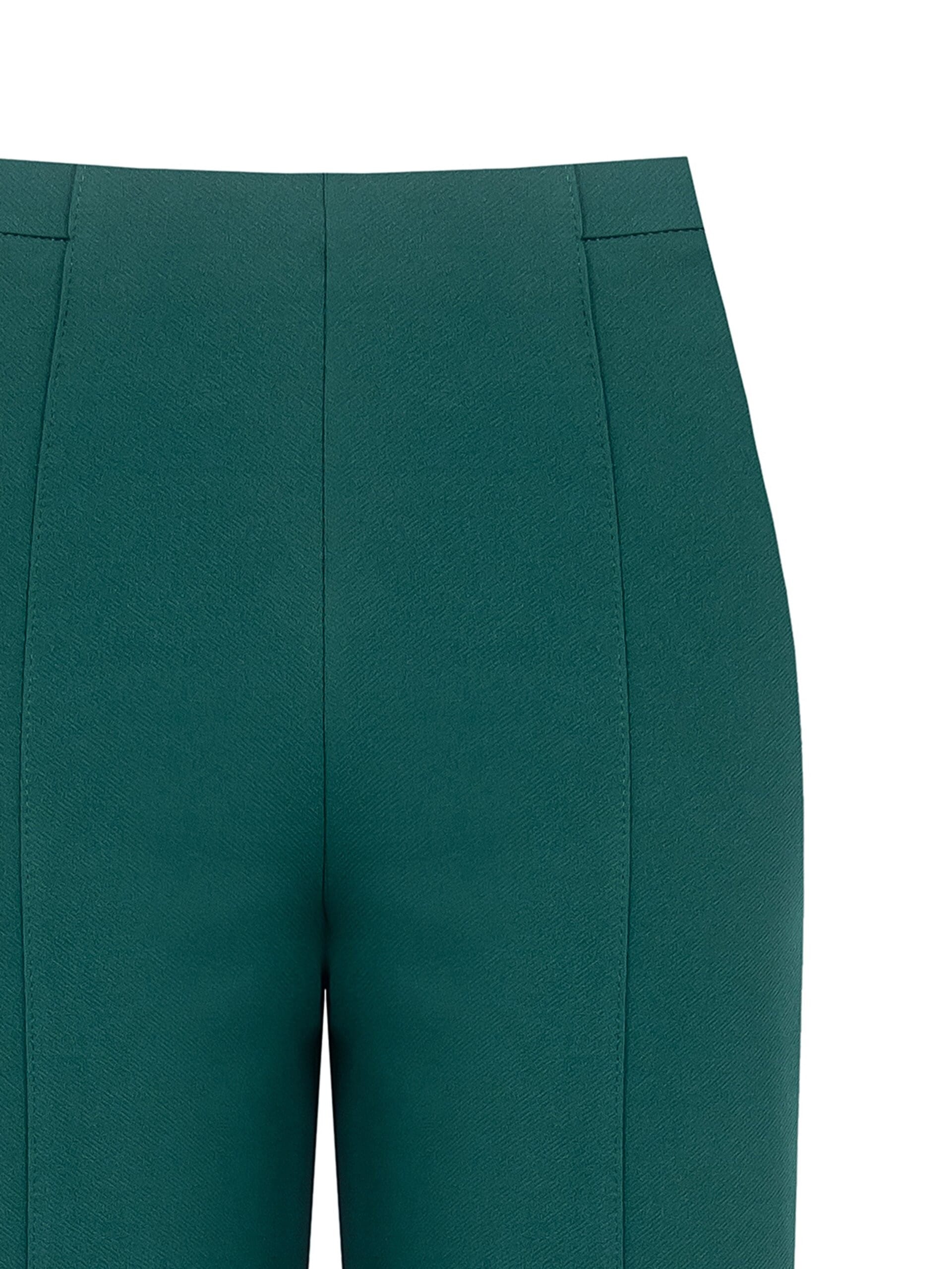 Pantaloni Palazzo In Scuba Crepe Rinascimento