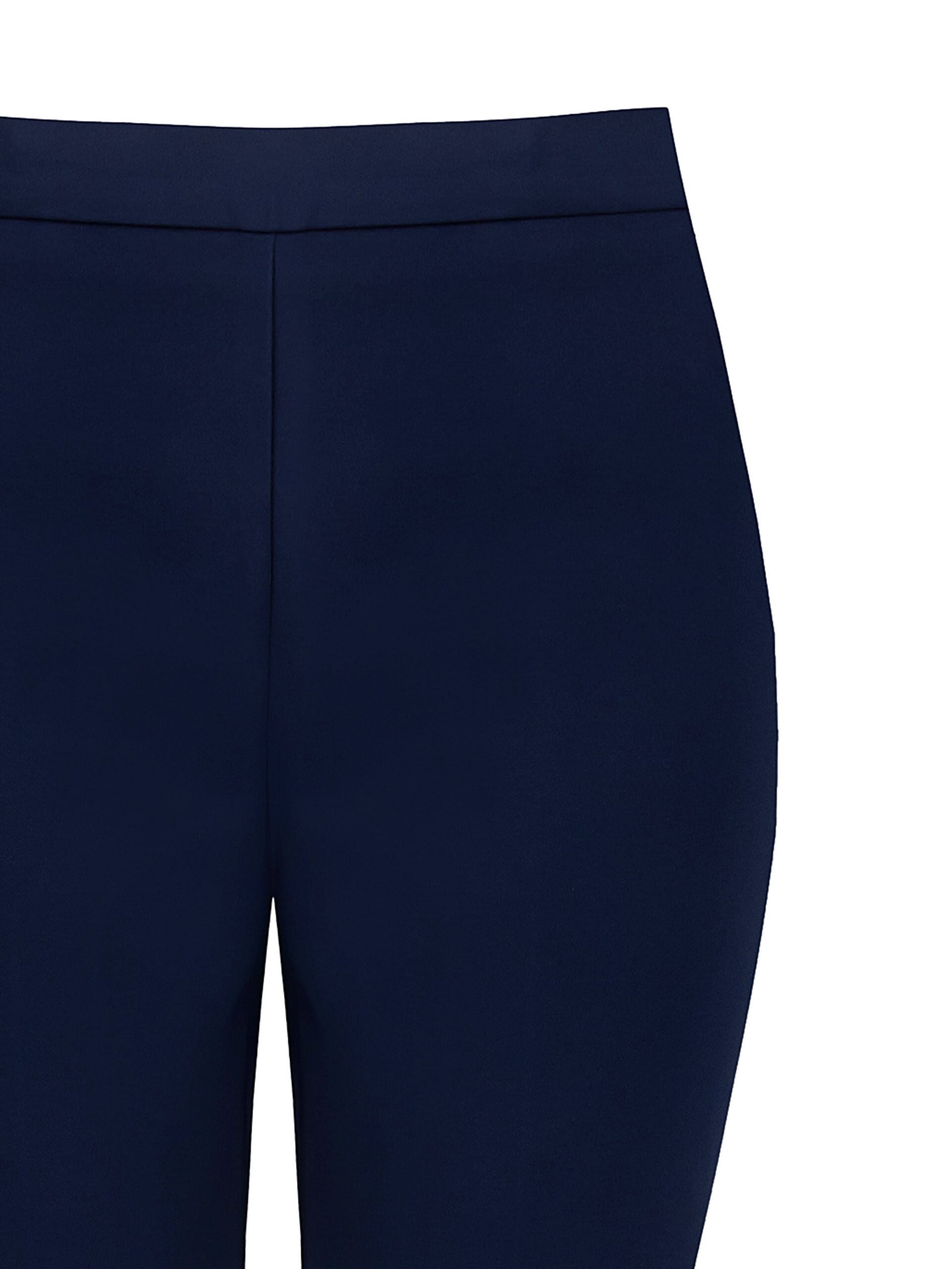 Pantaloni A Zampa In Tessuto Tecnico Con Zip Laterale Rinascimento