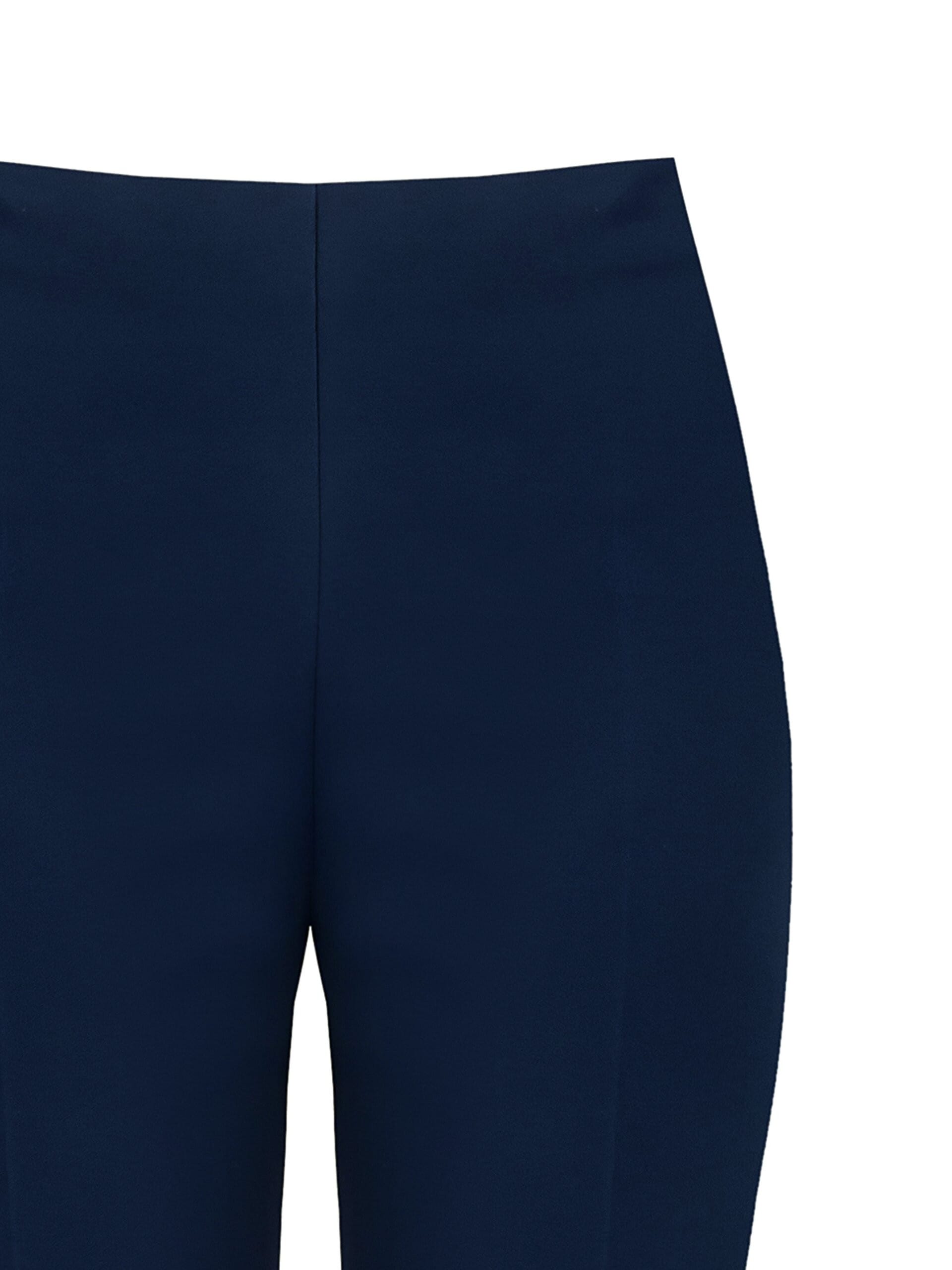 Pantaloni A Zampa In Tessuto Tecnico Con Zip Laterale Rinascimento