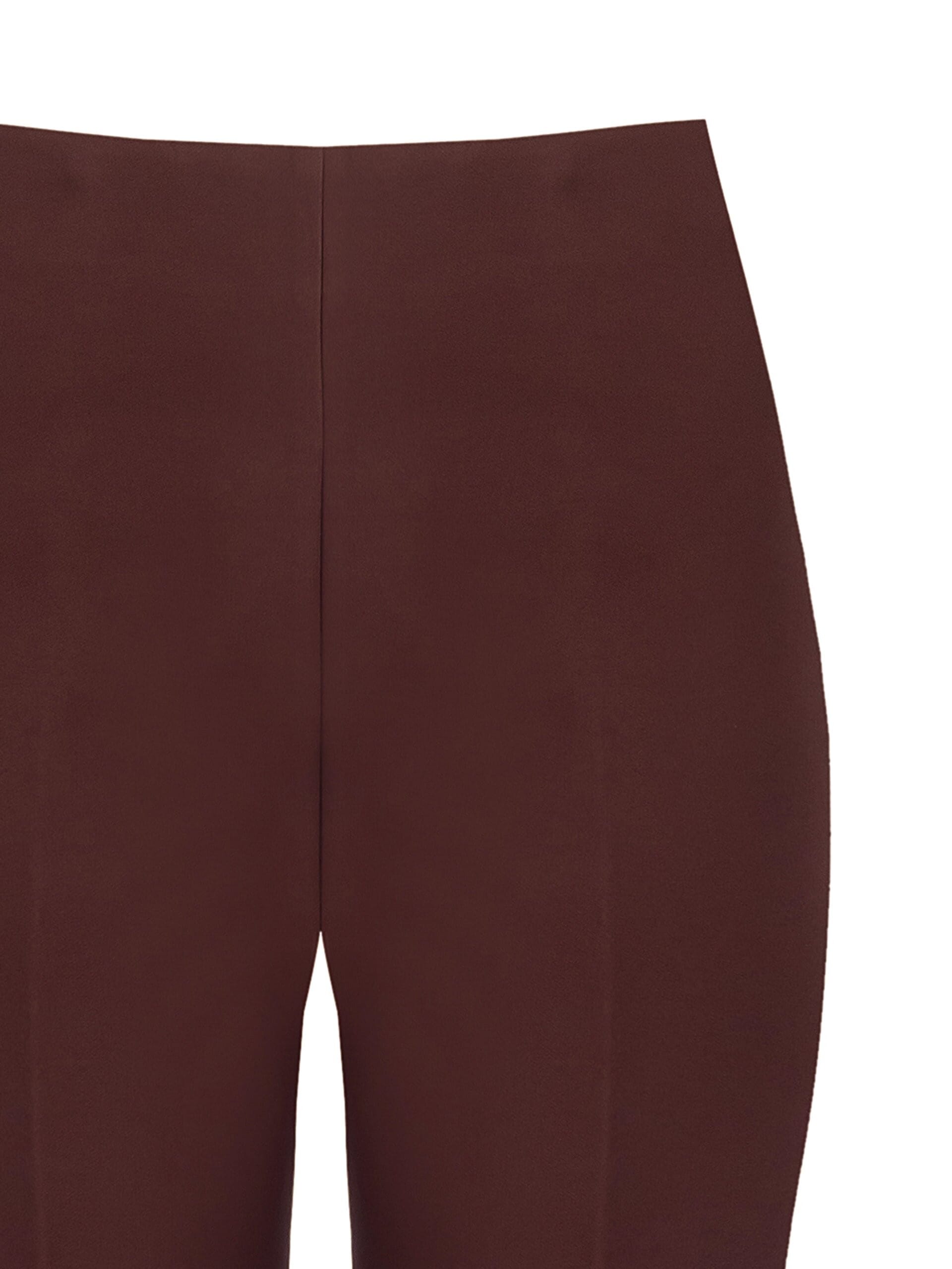 Pantaloni A Zampa In Tessuto Tecnico Con Zip Laterale Rinascimento