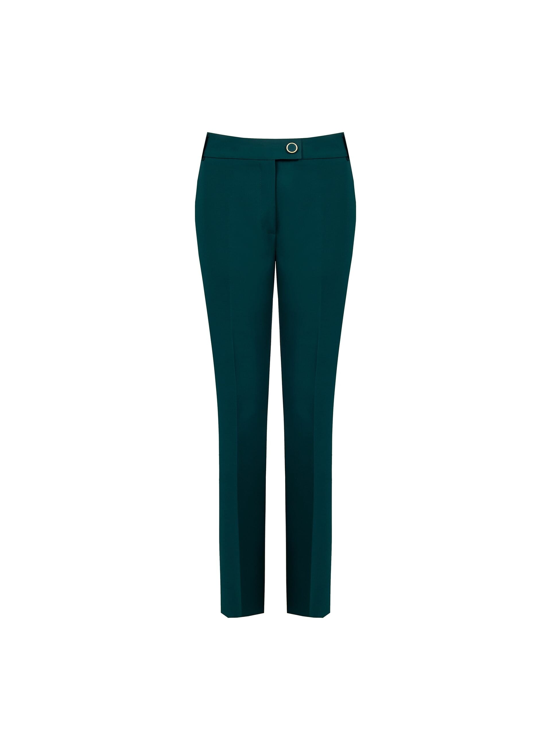 Pantaloni Dritti In Tessuto Tecnico Con Tasche Rinascimento