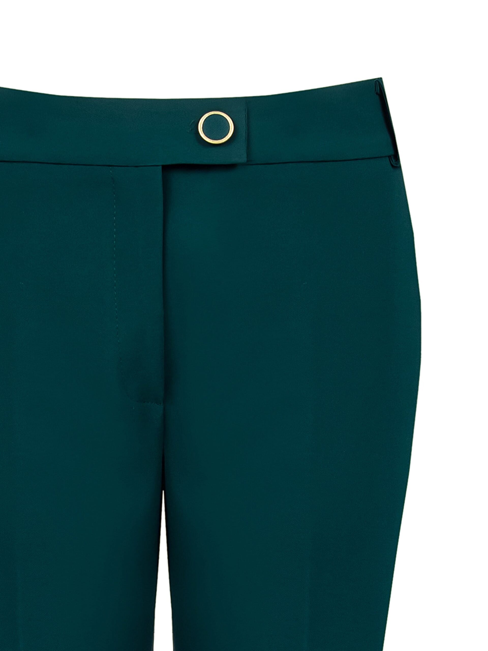 Pantaloni Dritti In Tessuto Tecnico Con Tasche Rinascimento