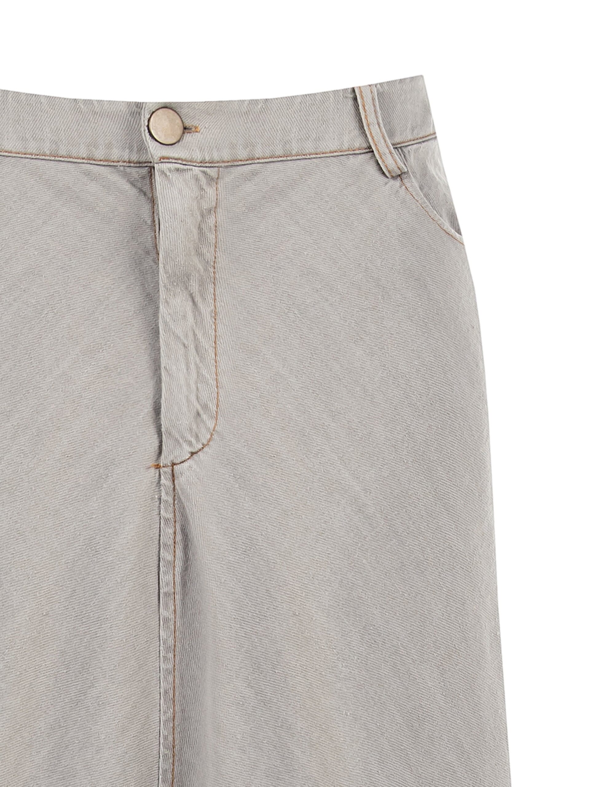 Gonna Svasata In Denim Rinascimento