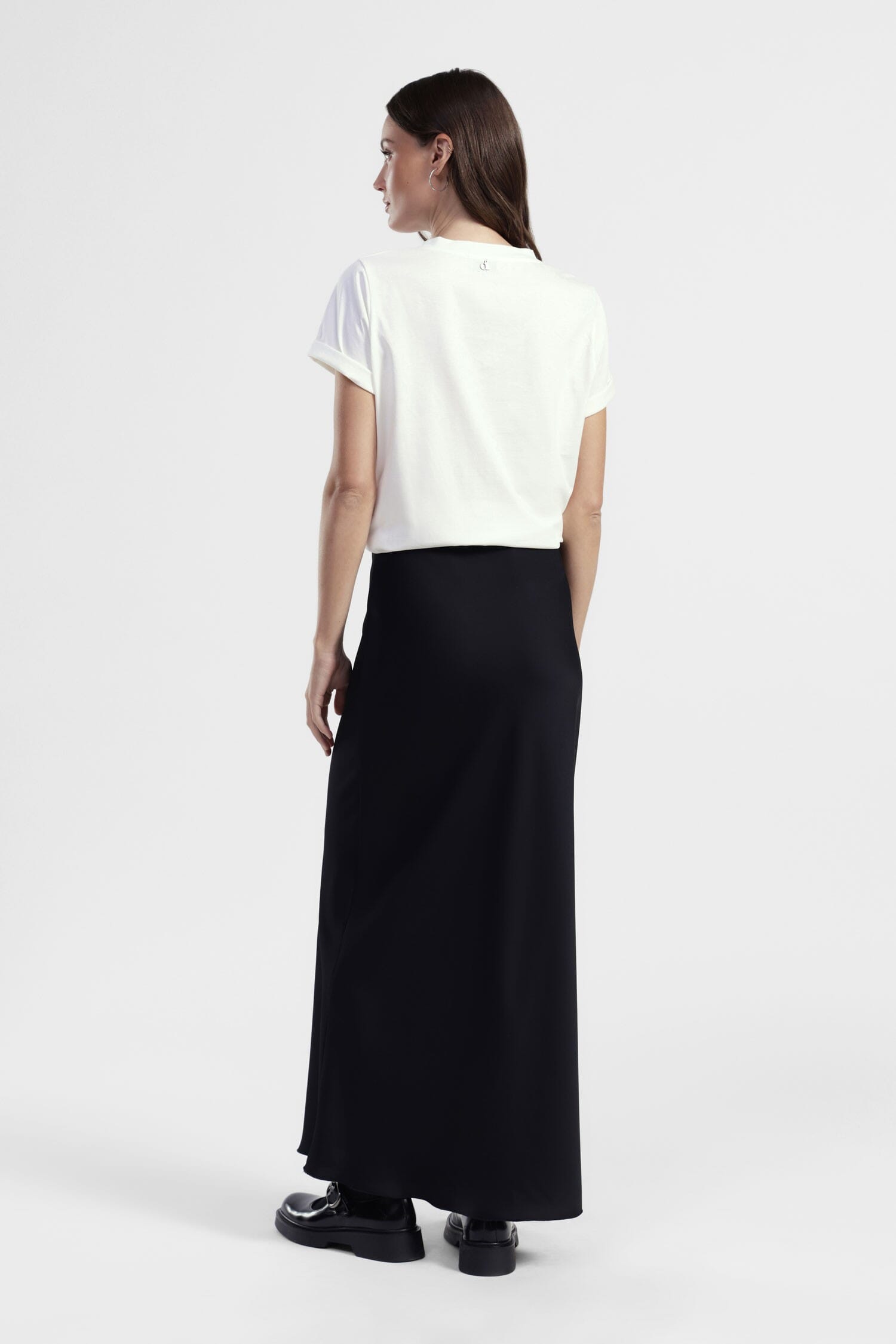 Dixie - Jupe longue évasée taille haute